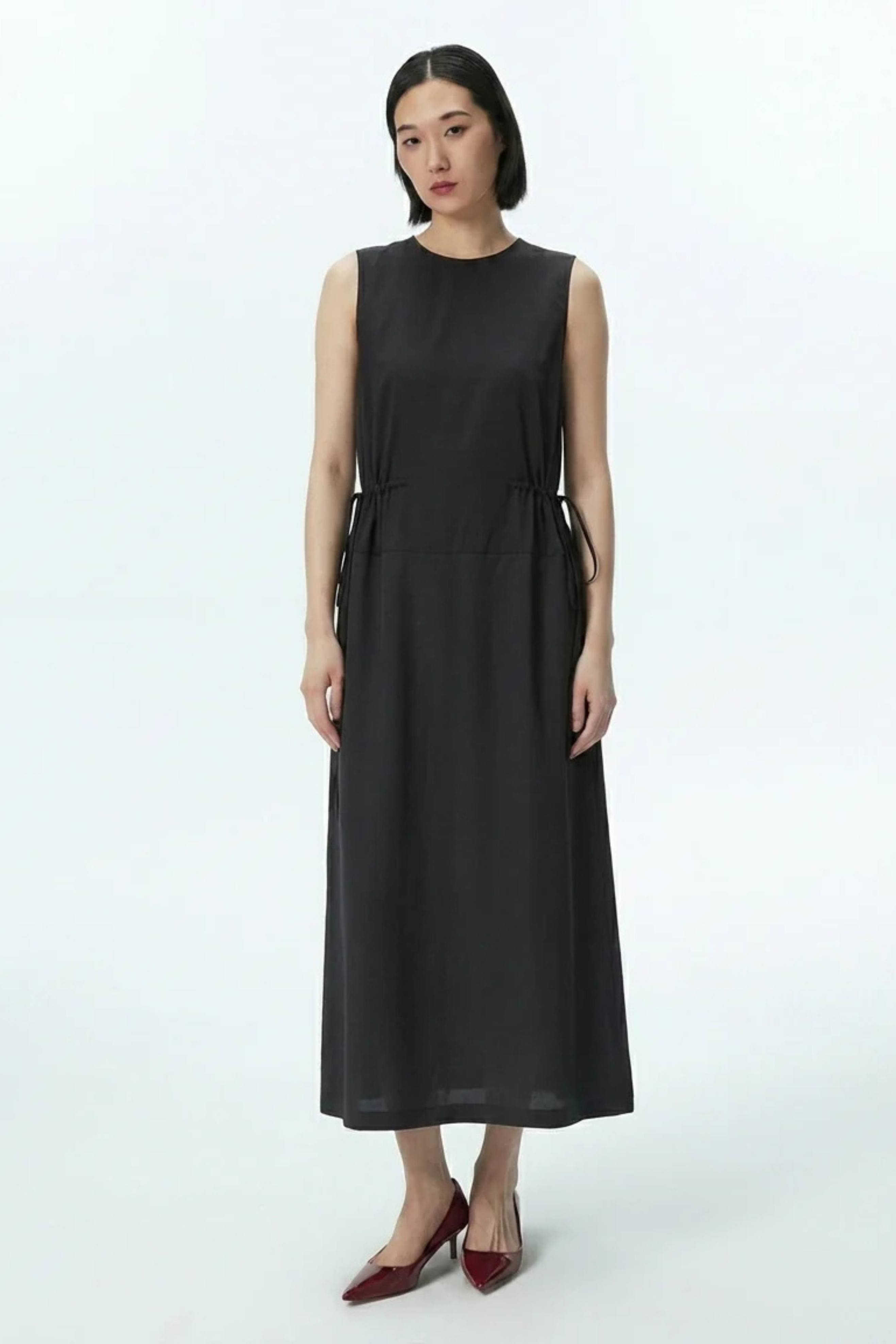 Round Neck Shift Dress