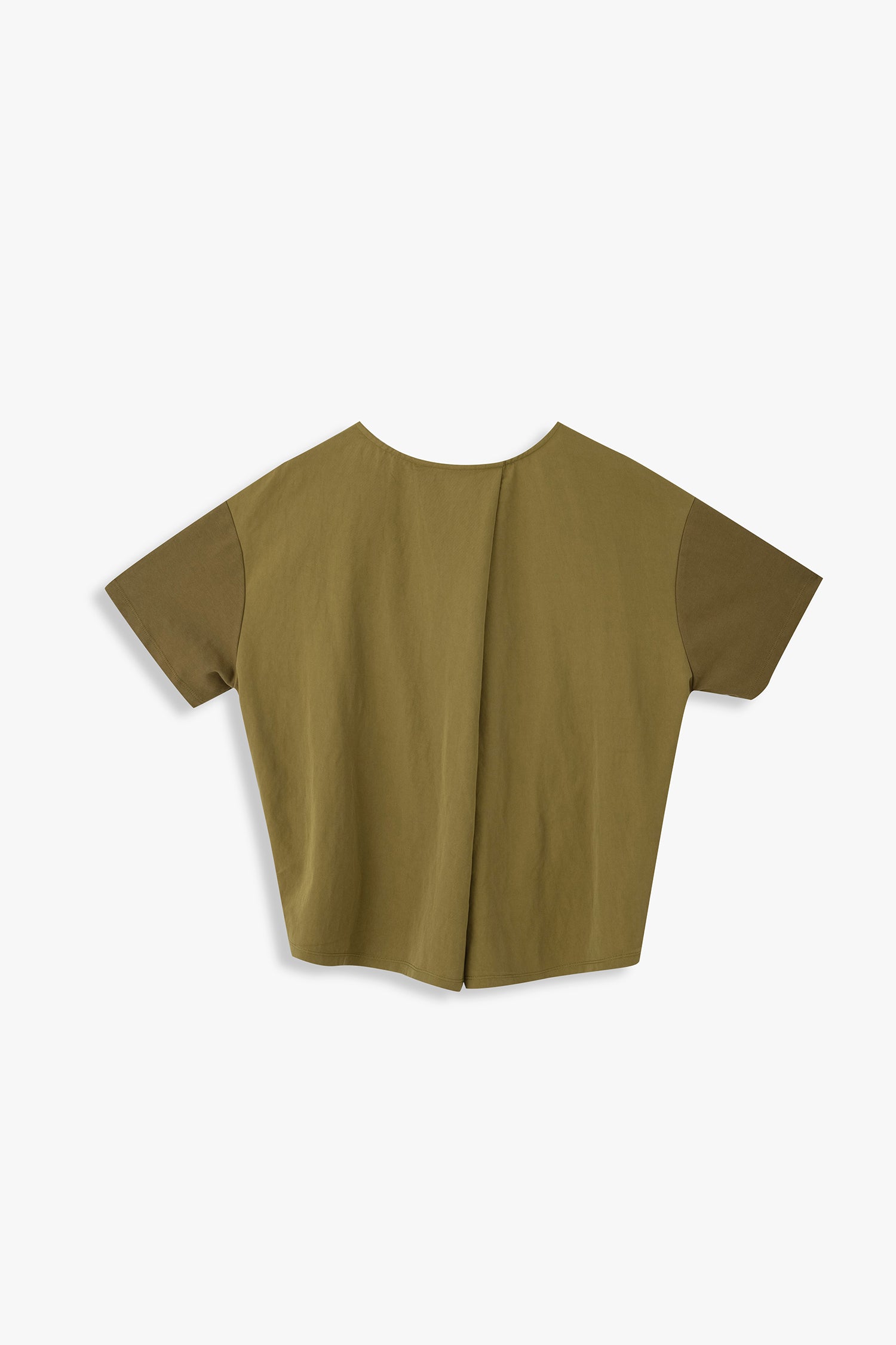 Pleated Front Top