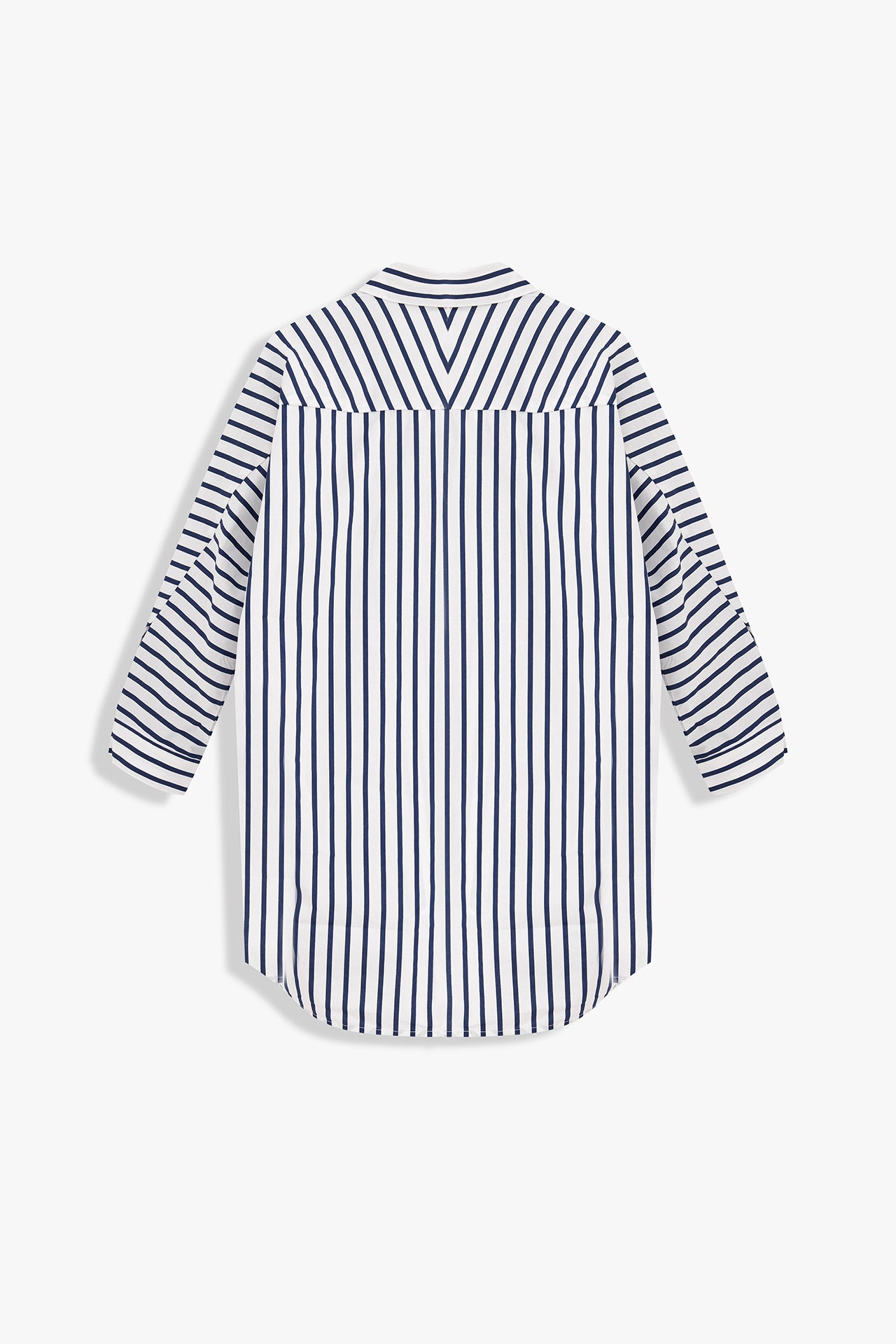 Striped Skipper Collar Top
