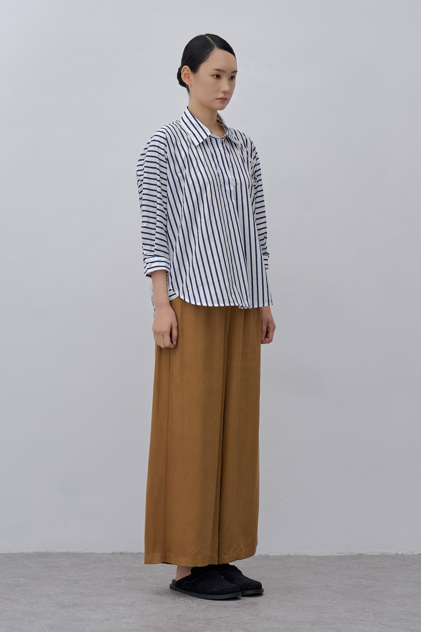 Striped Skipper Collar Top