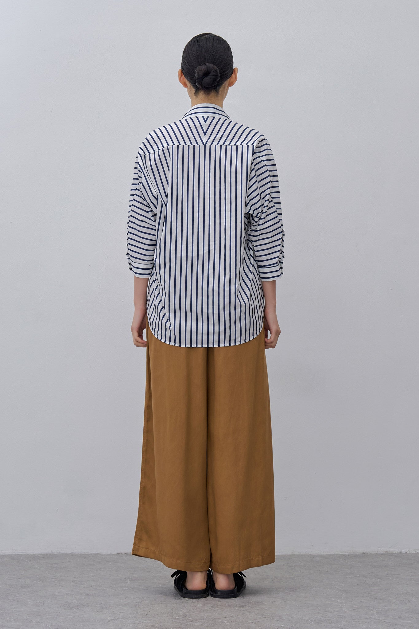Striped Skipper Collar Top