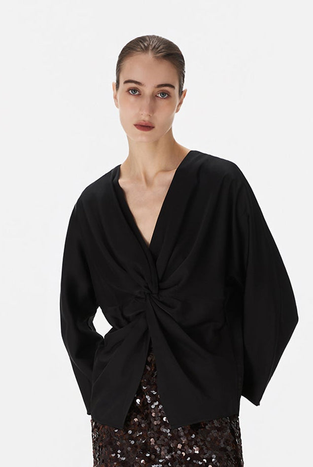 Twisted Front Top