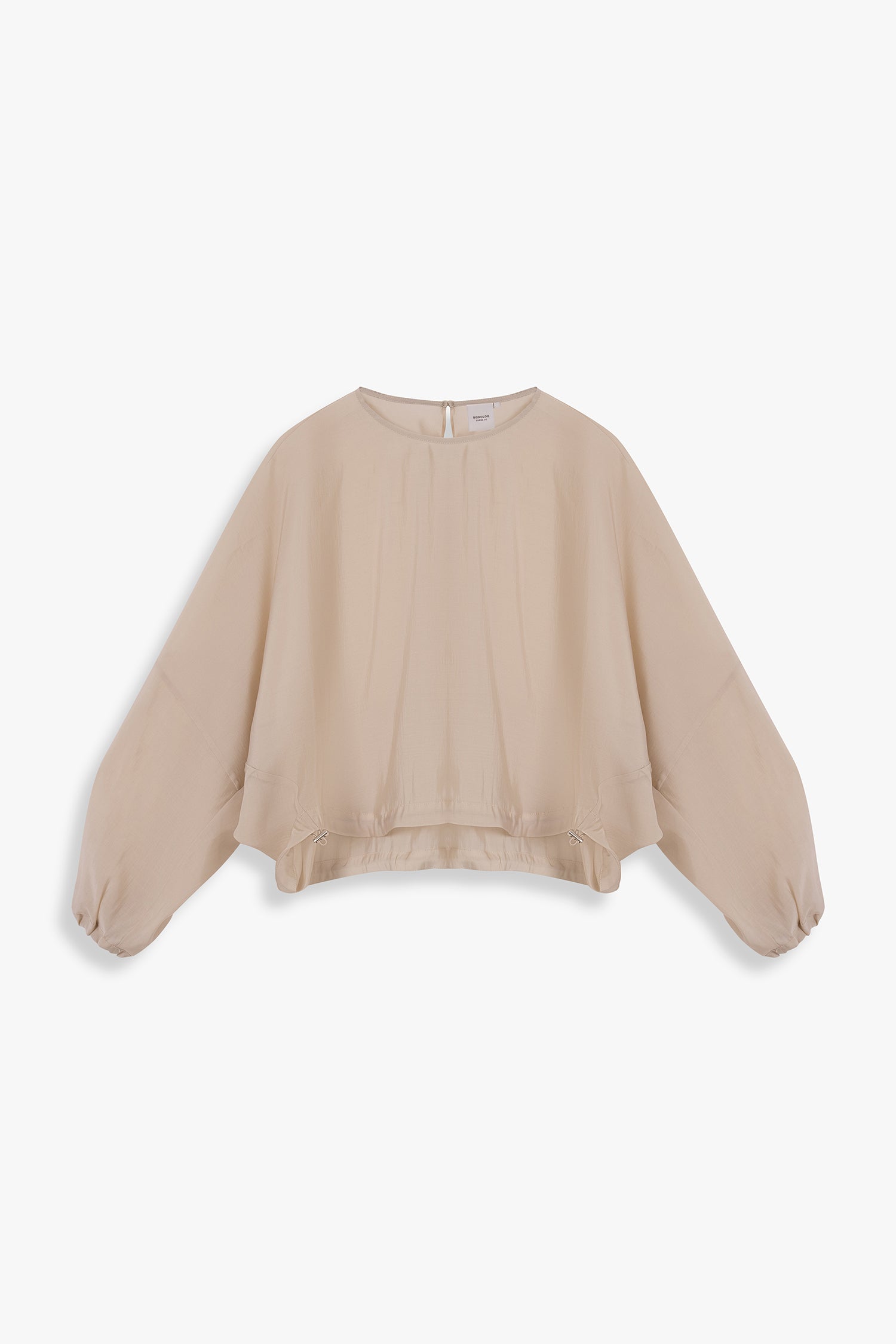 Batwing Sleeved Blouson Top