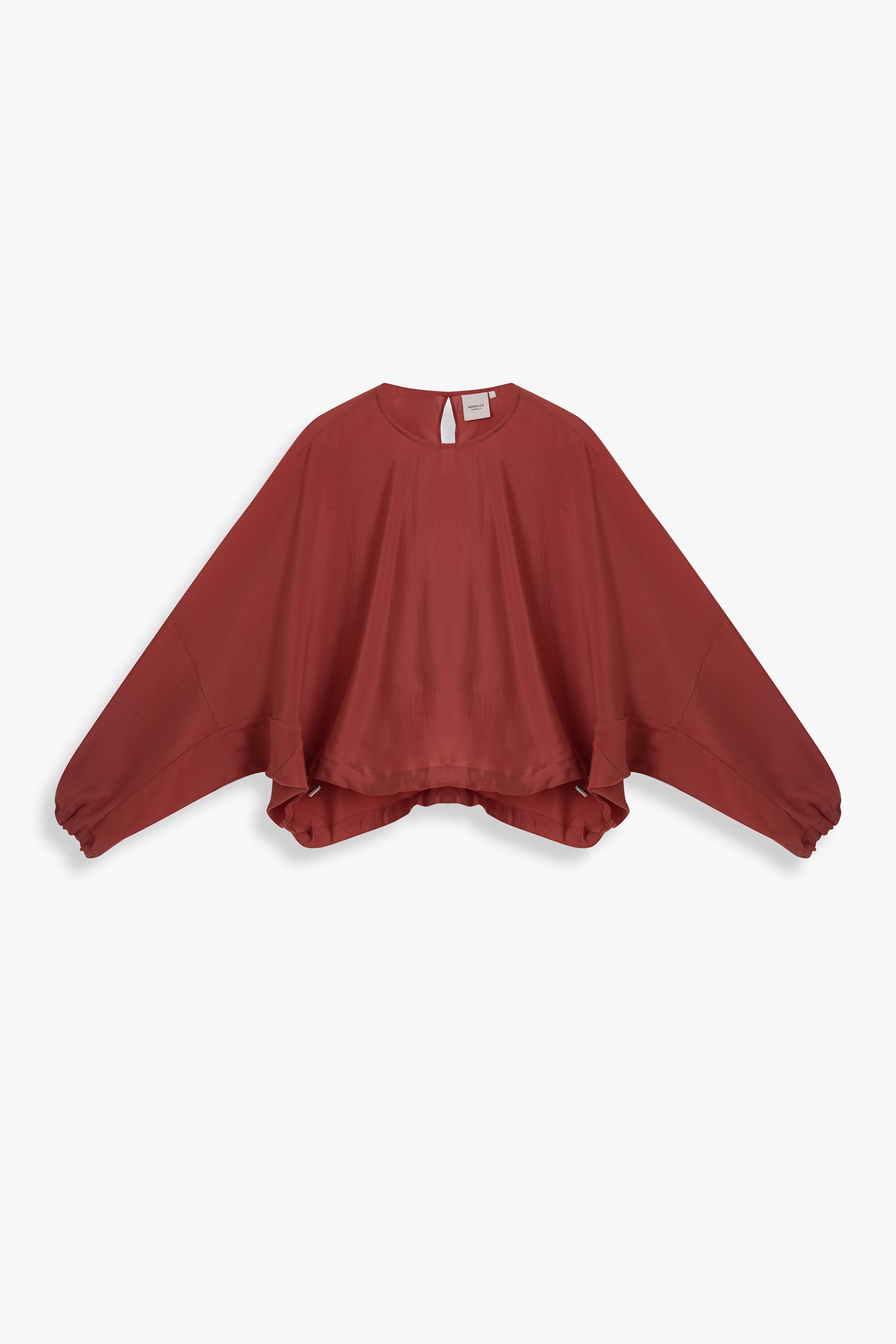 Batwing Sleeved Blouson Top
