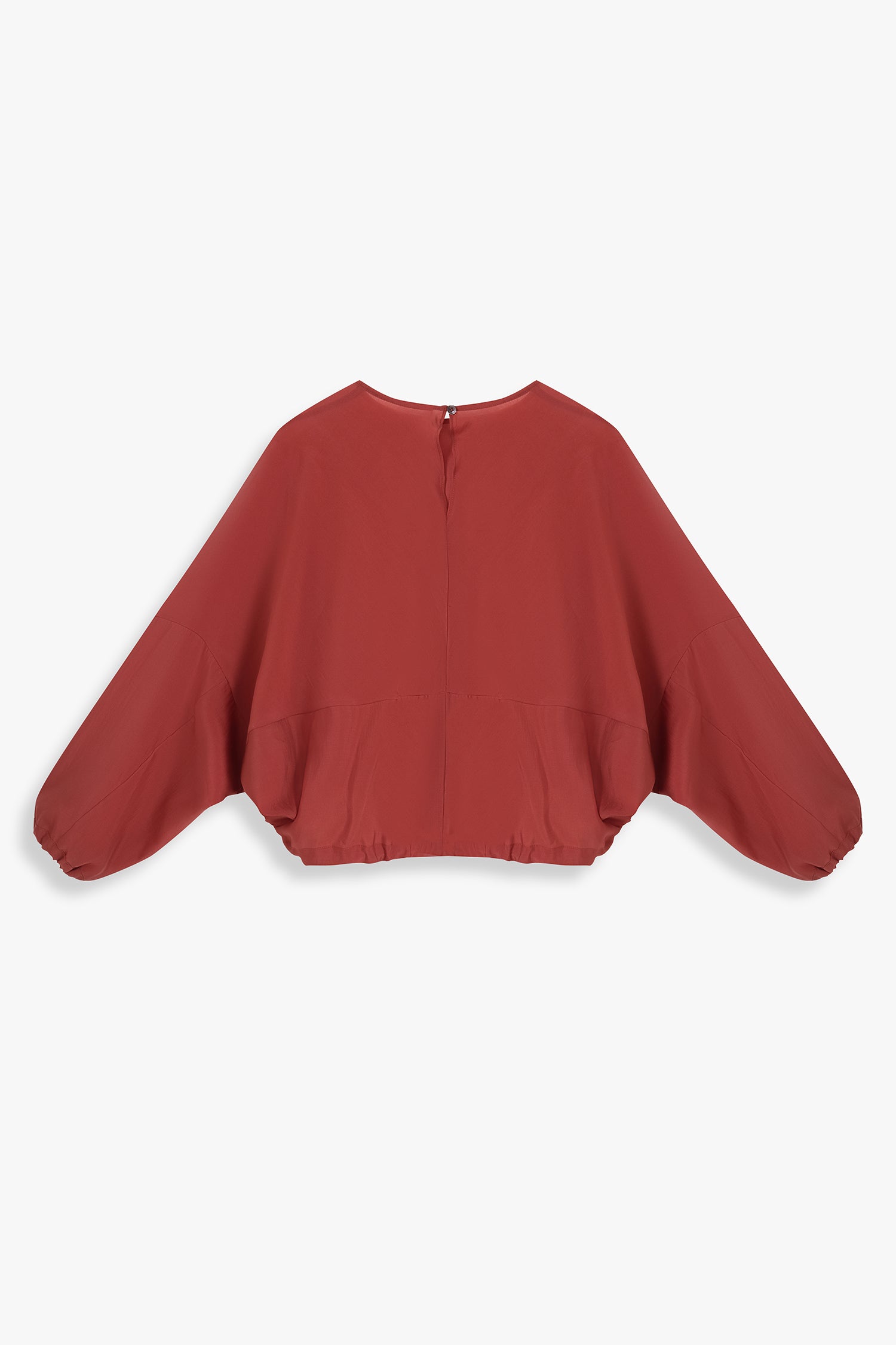 Batwing Sleeved Blouson Top