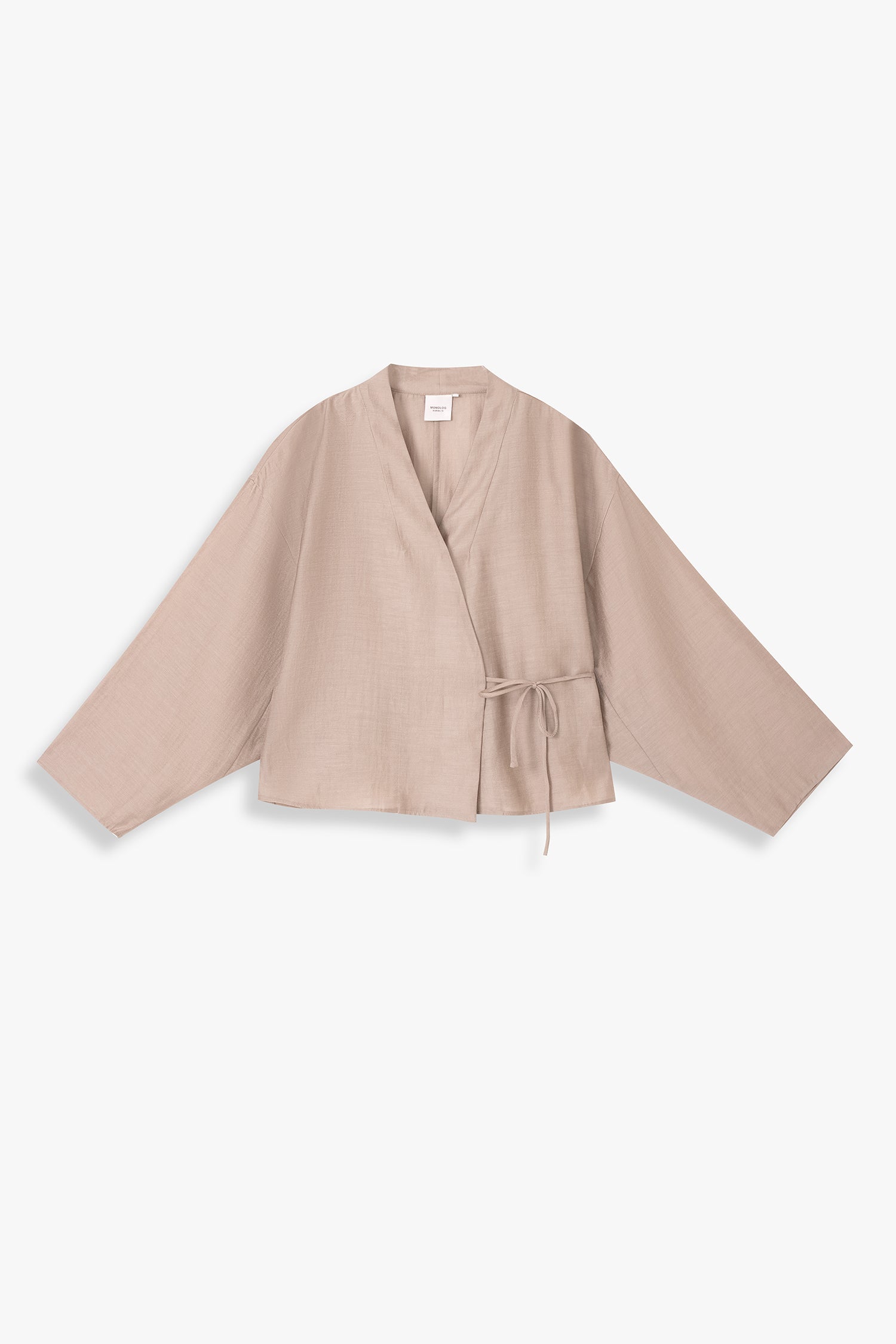 Kimono Wrap with Bat-winged Sleeves