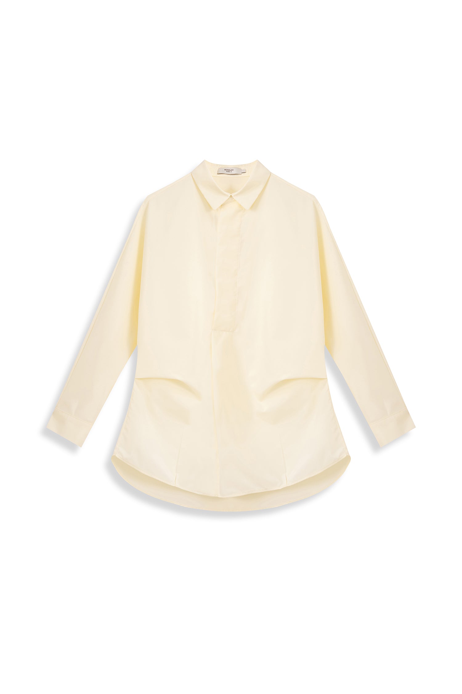 Dolman Sleeve Placket Shirt