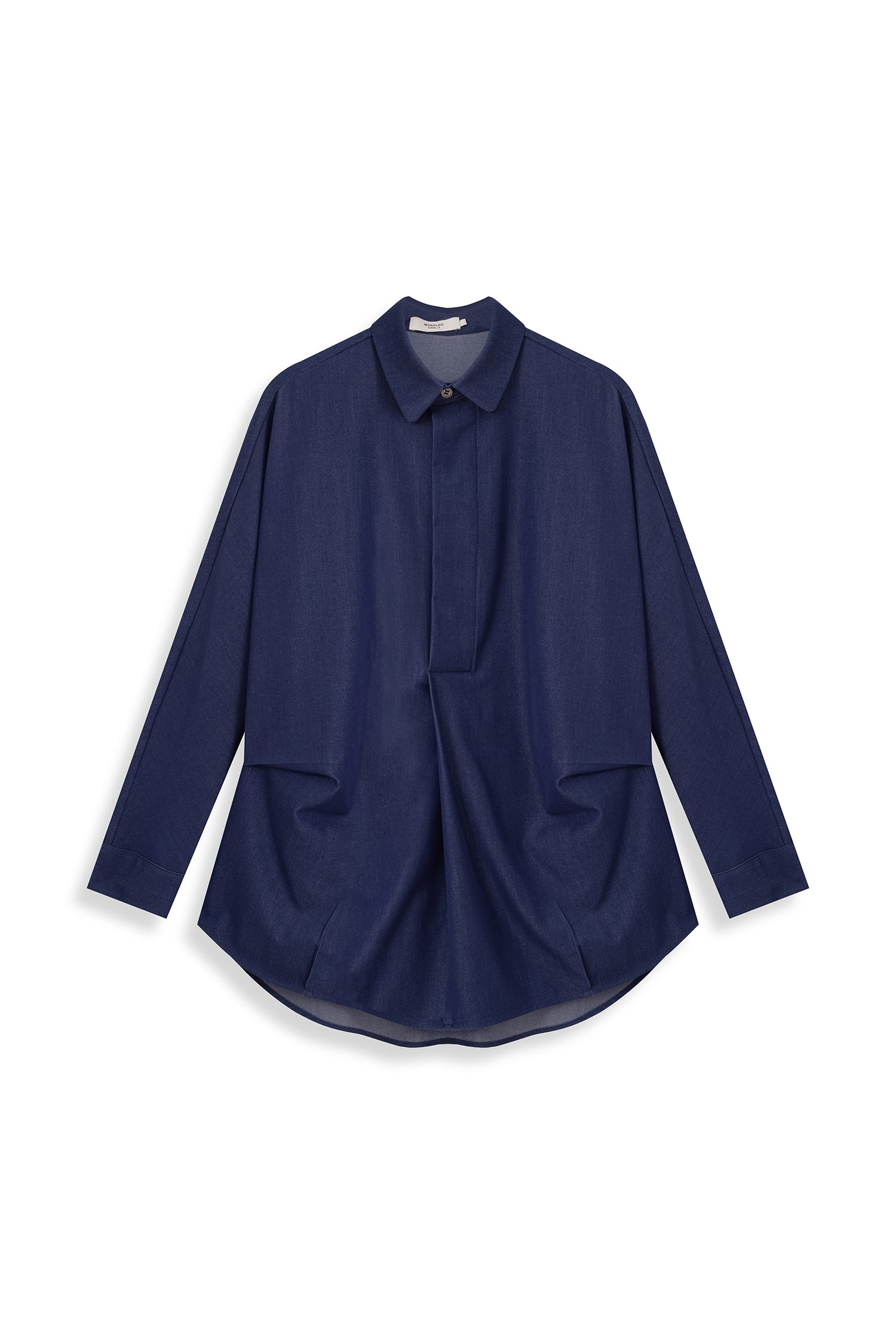 Dolman Sleeve Placket Shirt