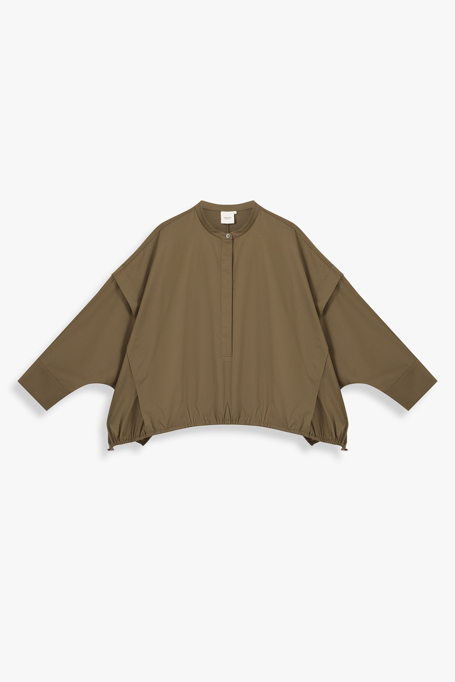 Relaxed-Fit Blouson Top