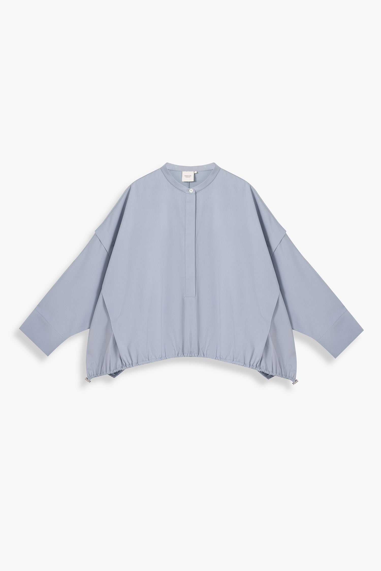Relaxed-Fit Blouson Top