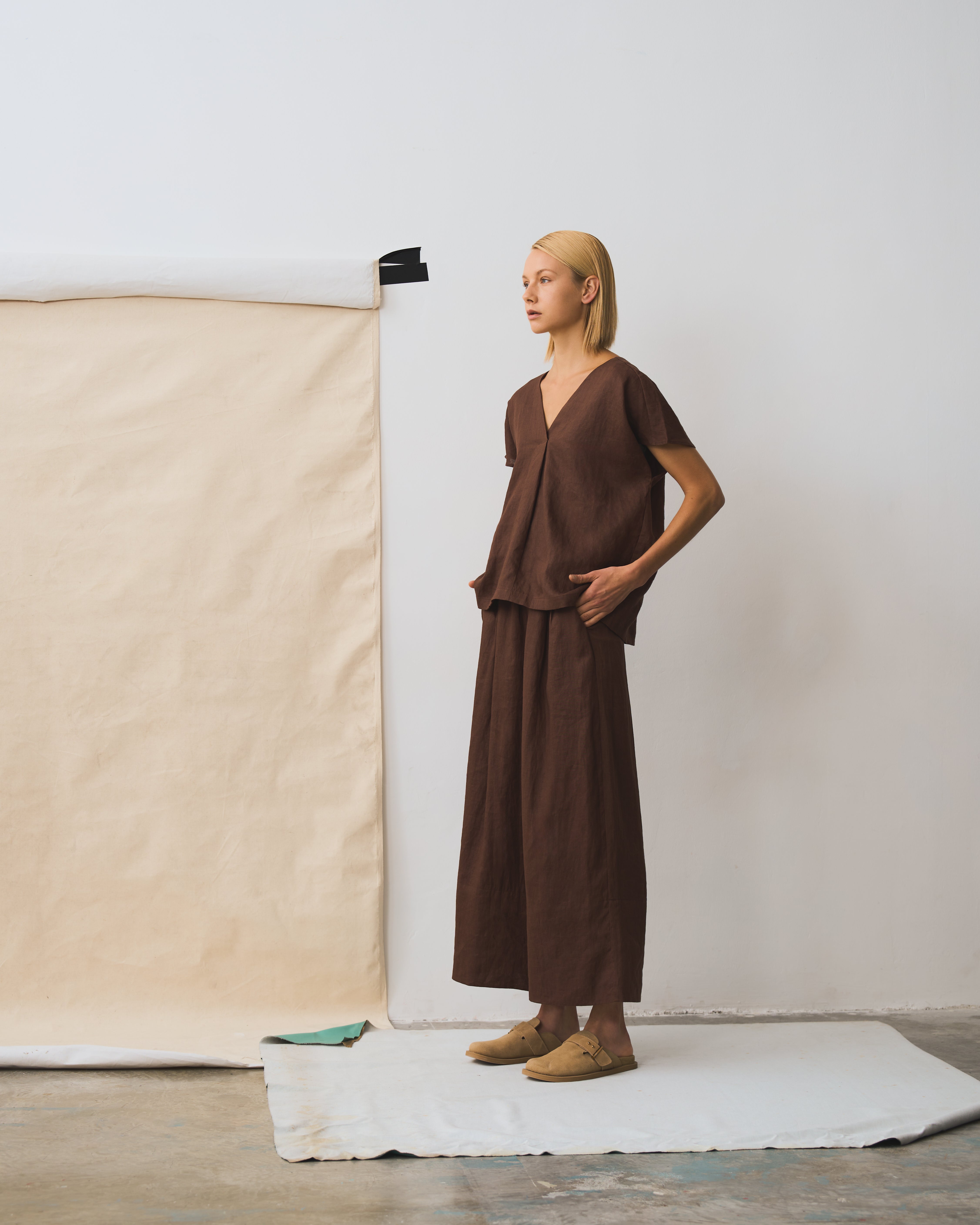 Relaxed Linen Trousers