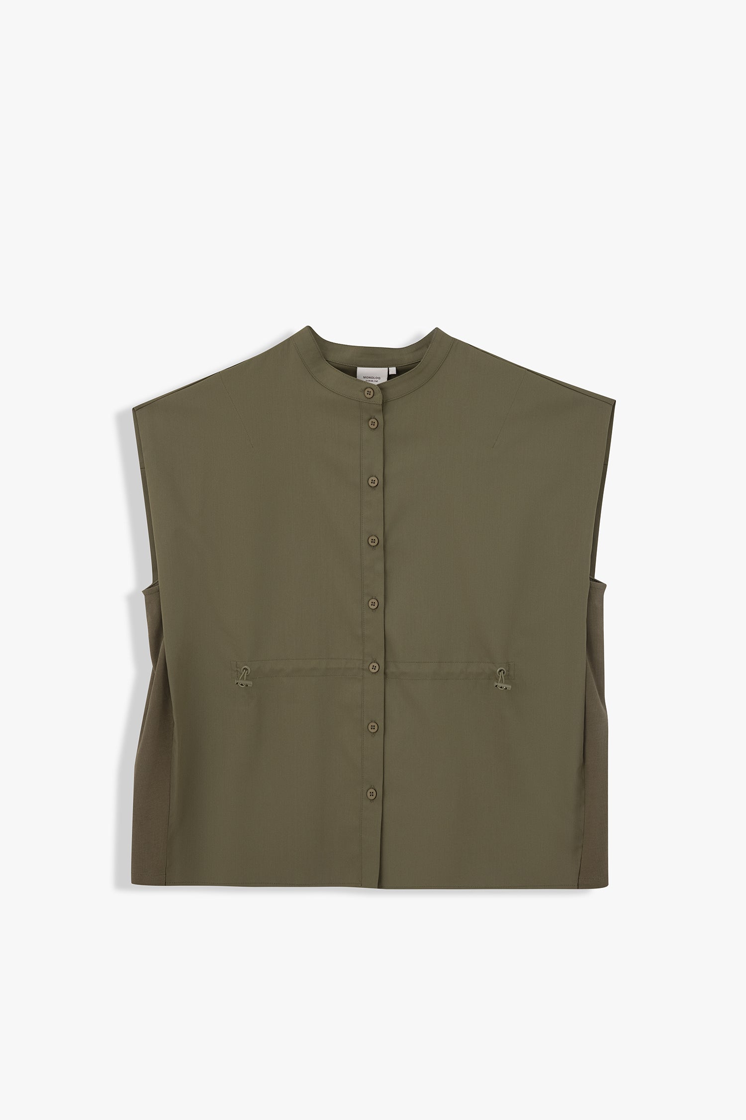 Drawstring Waist Top