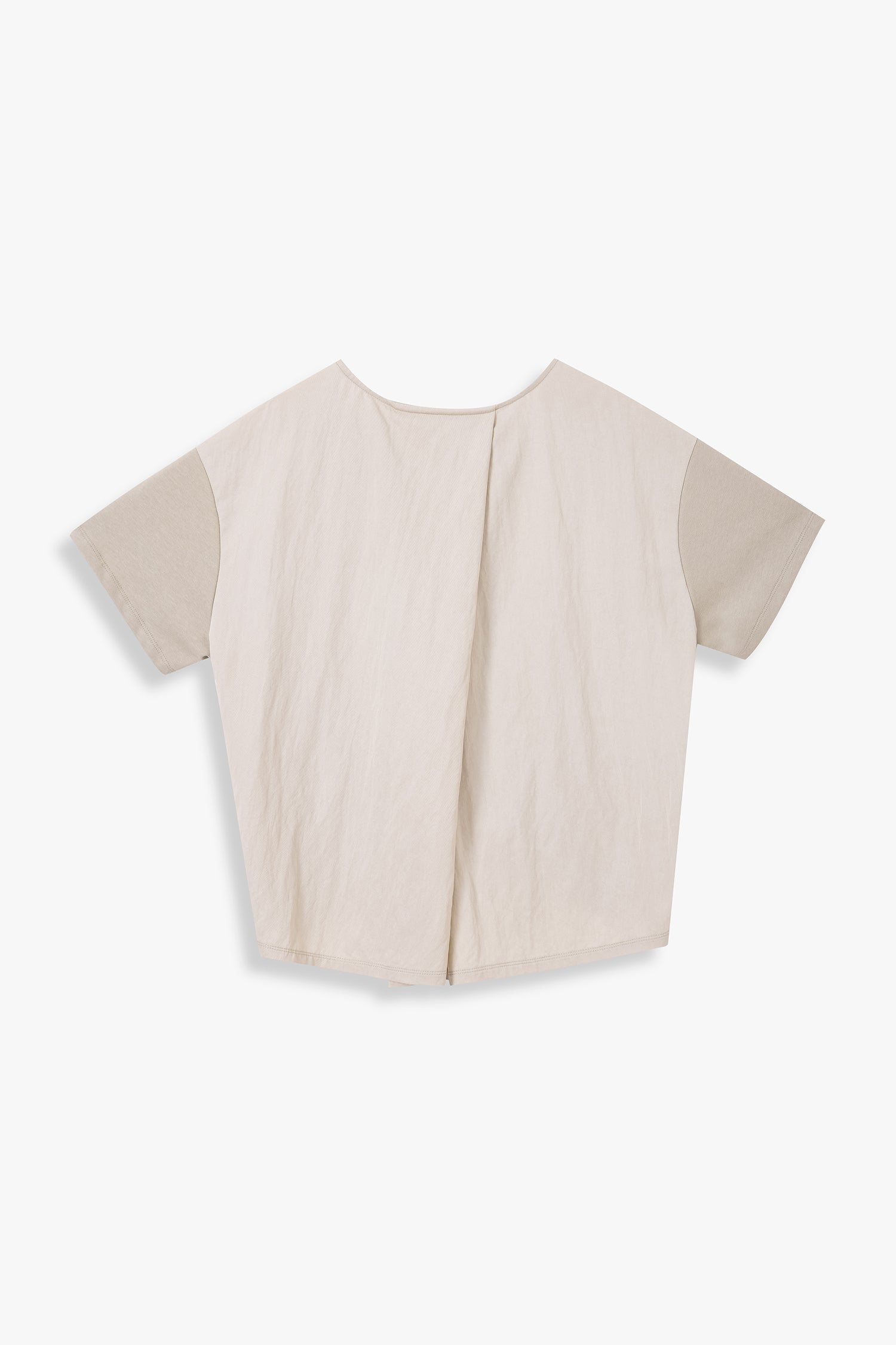 Pleated Front Top
