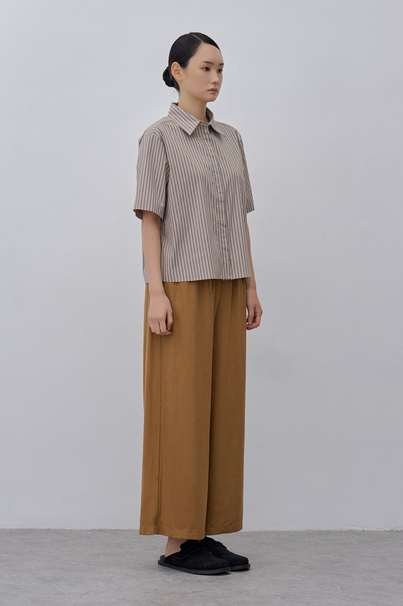 Classic Boxy Fit Striped Shirt