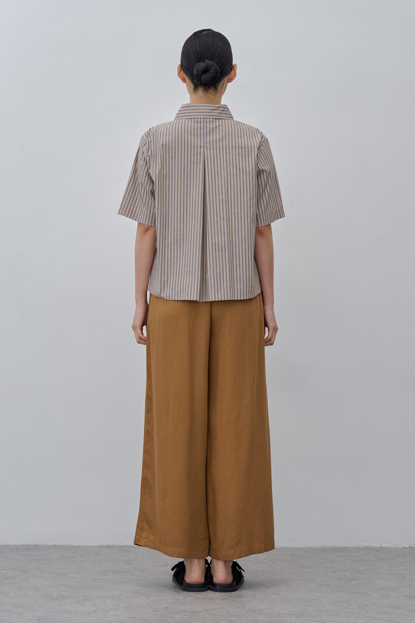 Classic Boxy Fit Striped Shirt