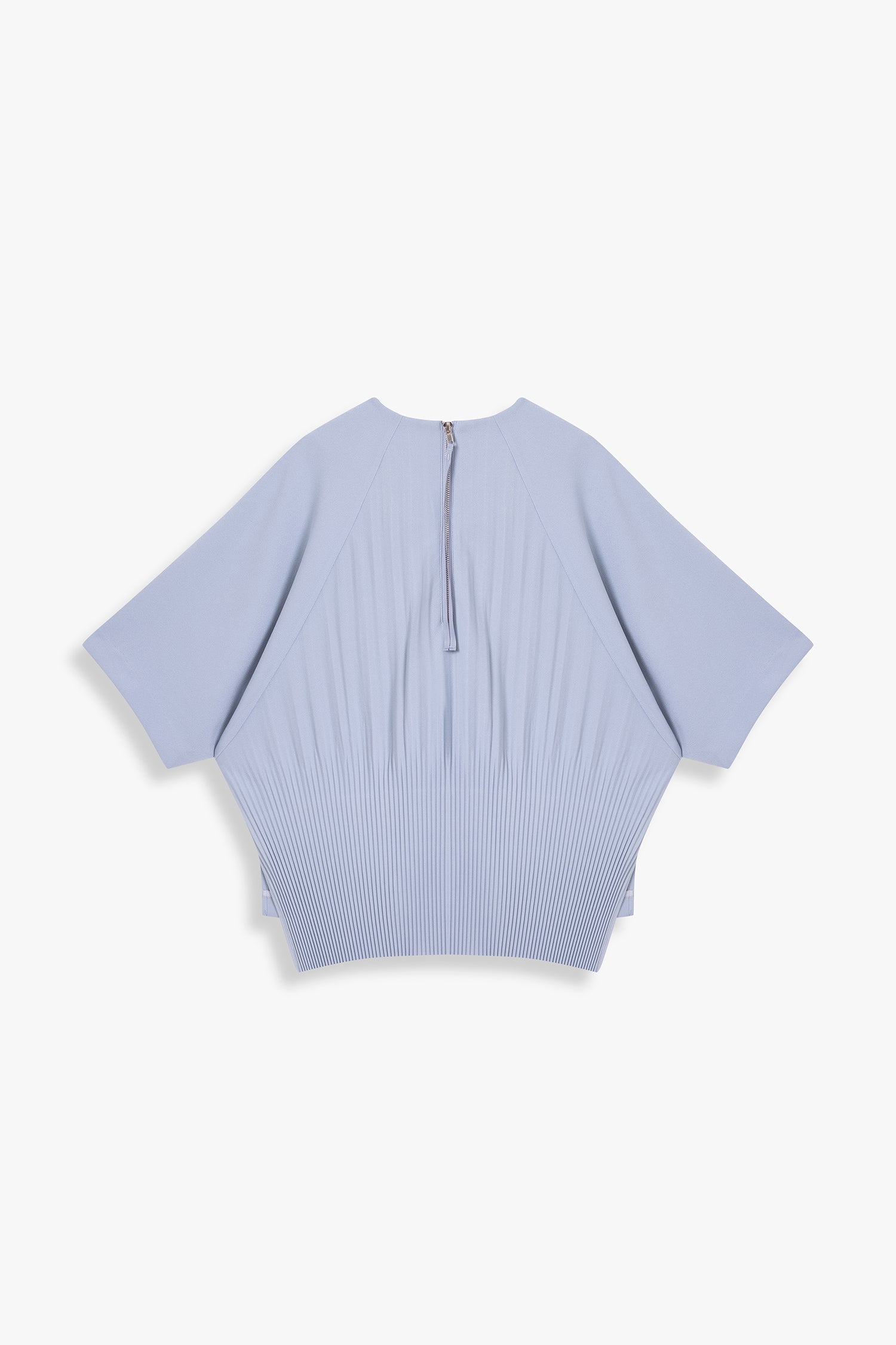Back-Pleated Dolman Sleeve Top