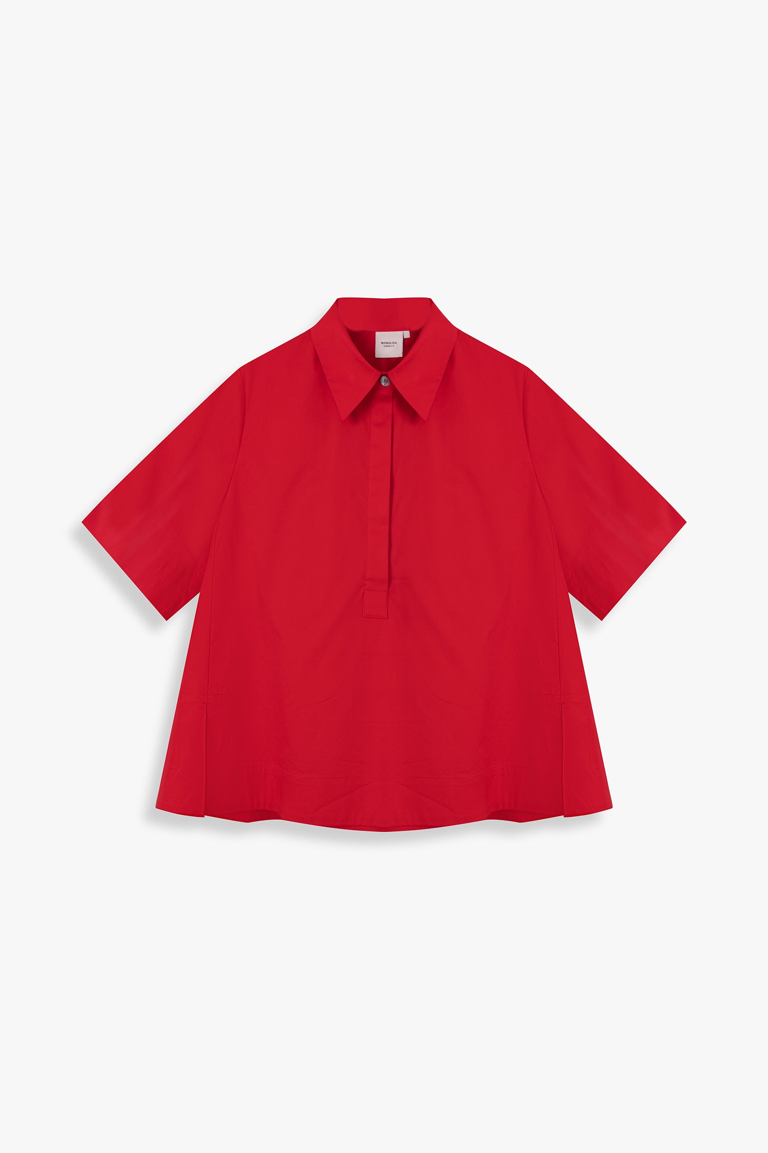 Half-Placket Popover Shirt