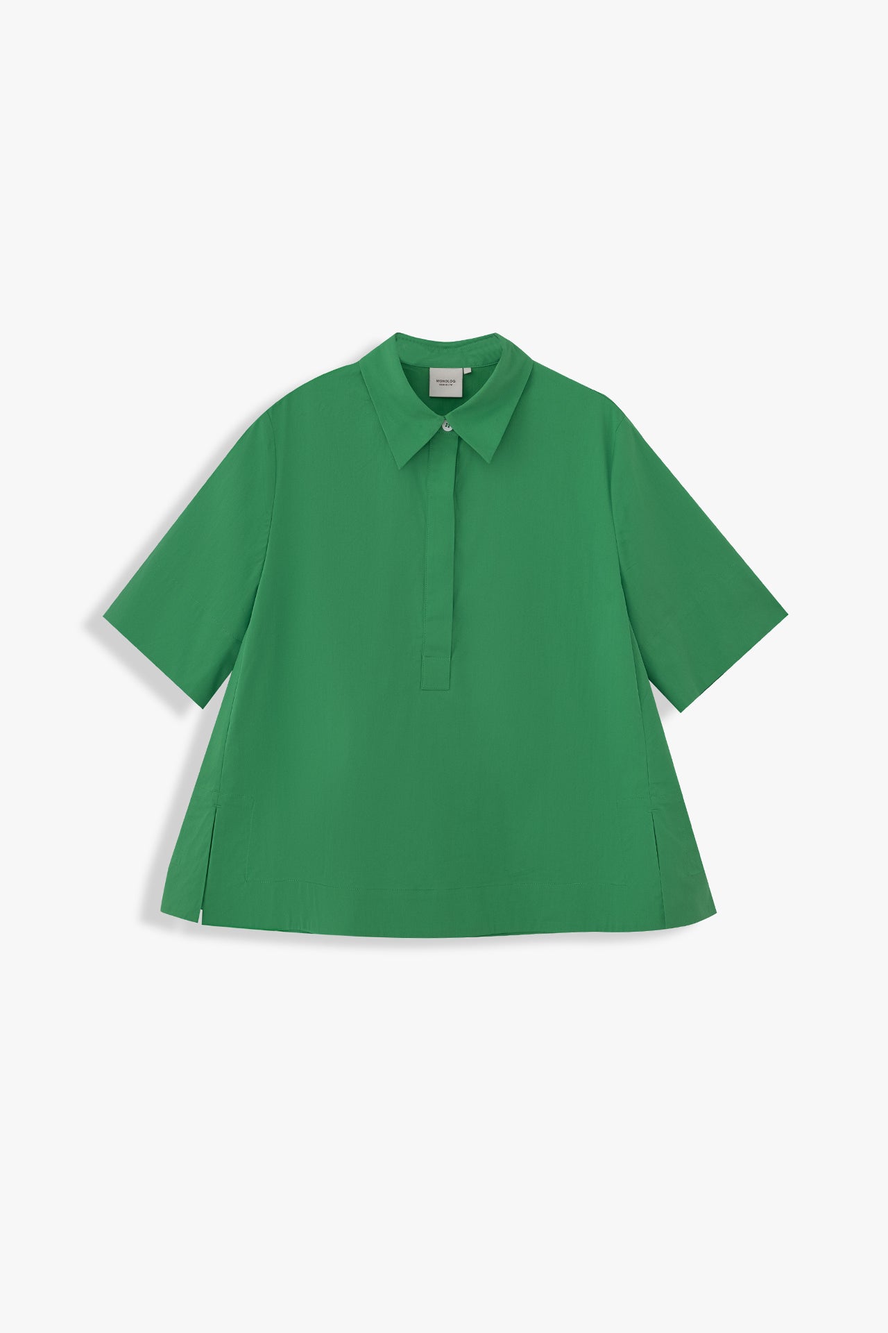 Half-Placket Popover Shirt
