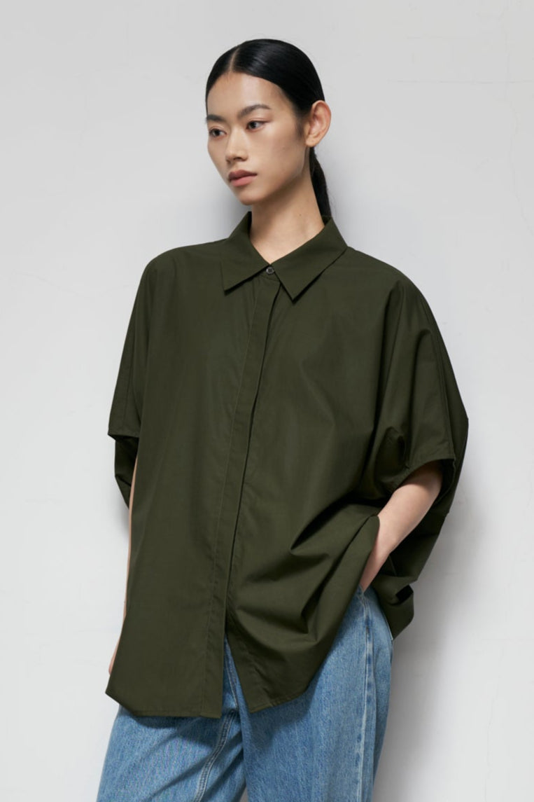 Oversized Button-up Shirt