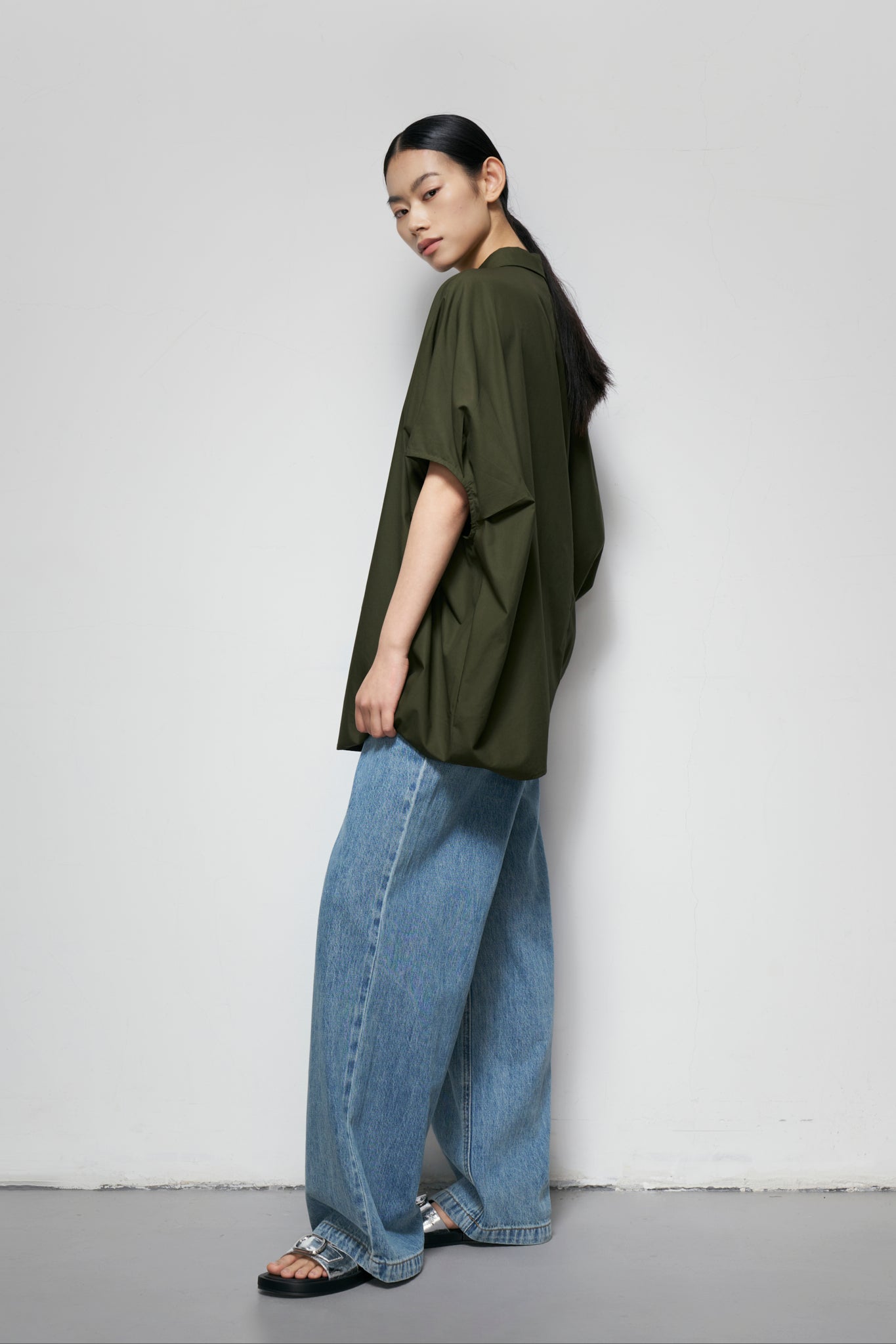 Oversized Button-up Shirt