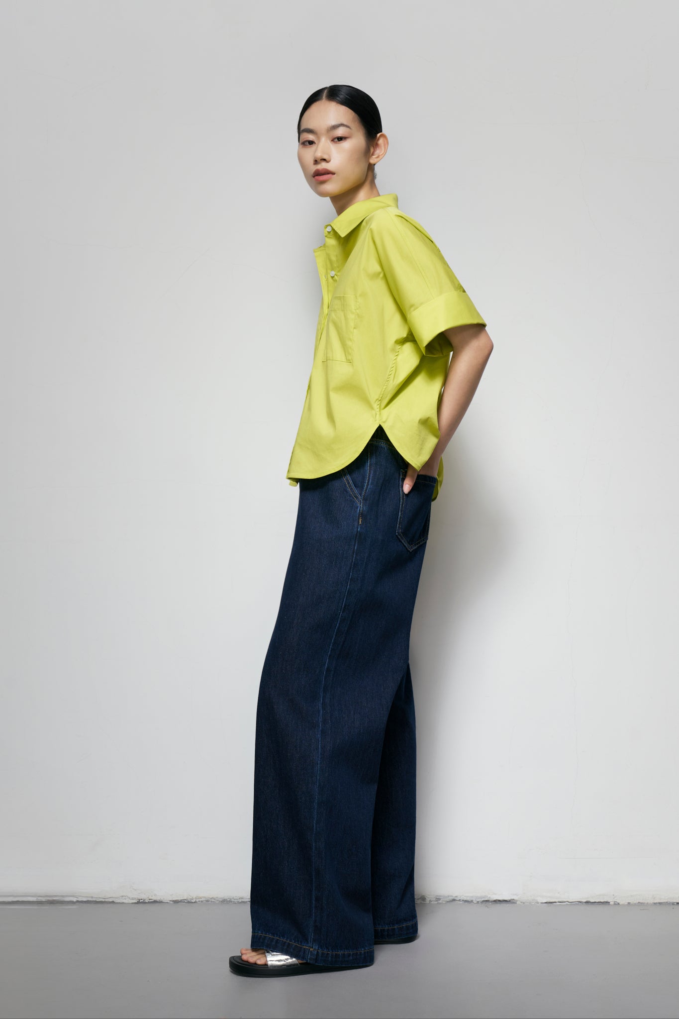 Wide-Sleeve Shirt