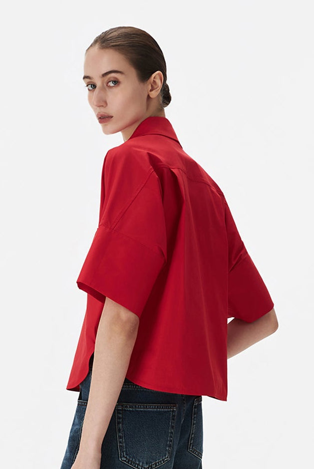 Wide-Sleeve Shirt