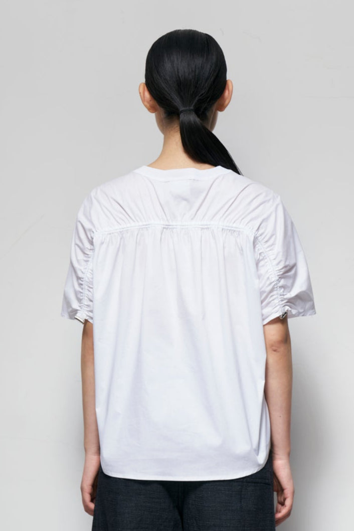 Woven Pullover Top