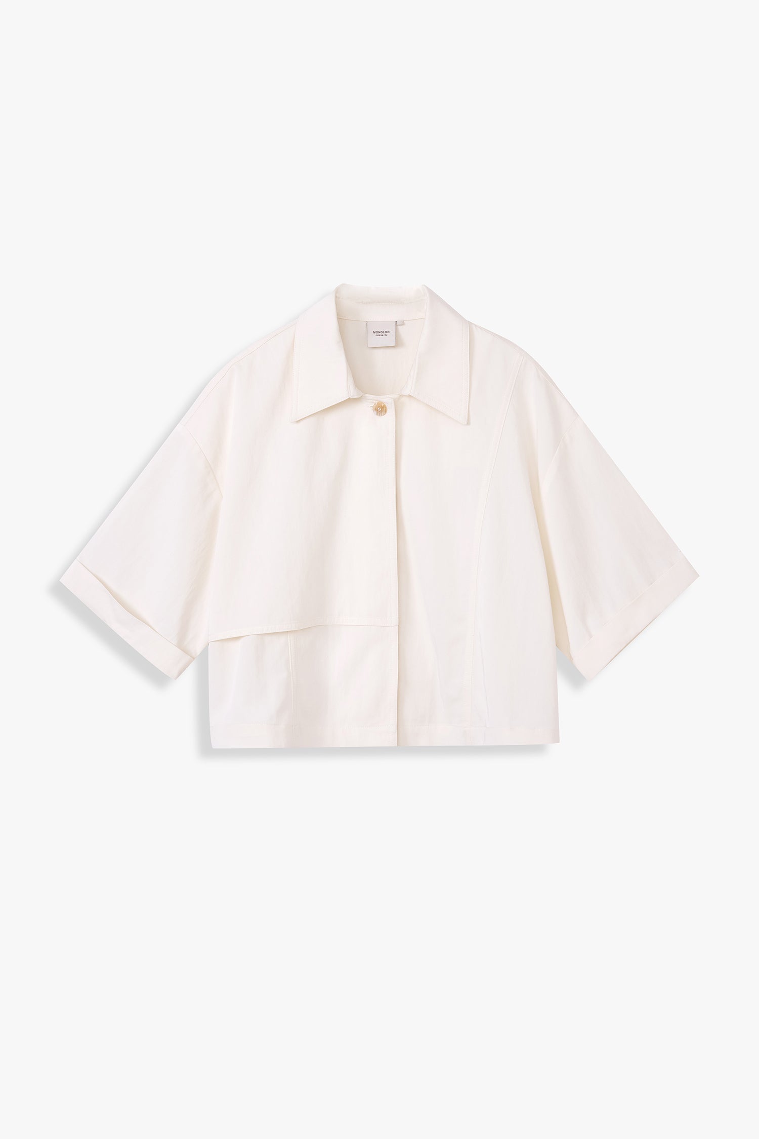 Cropped Trench Top