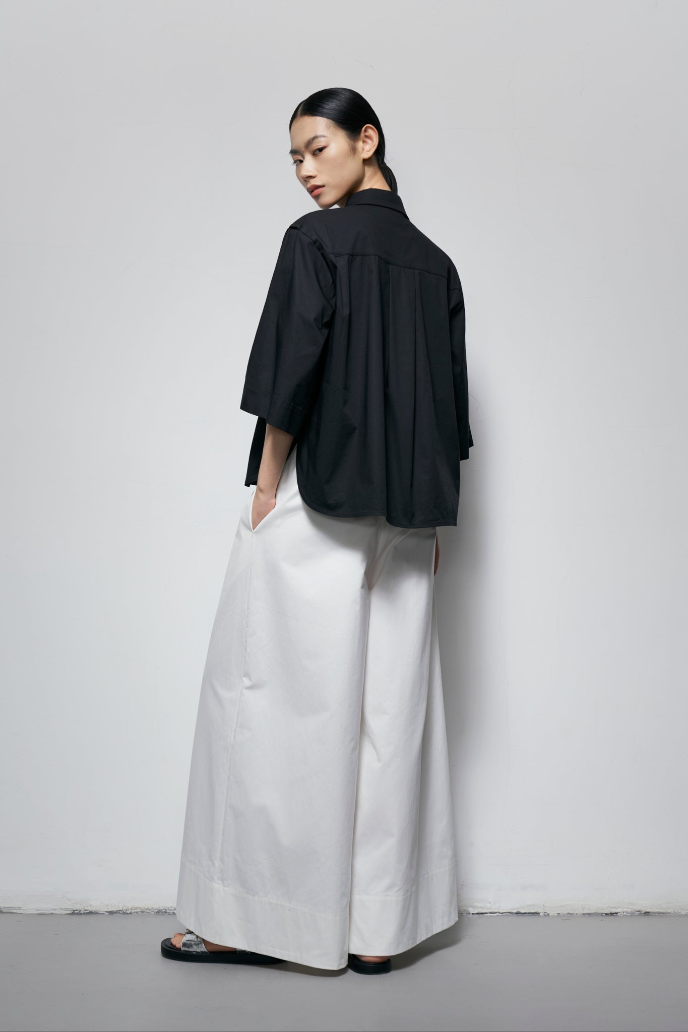 Epaulette-Strap Shirt
