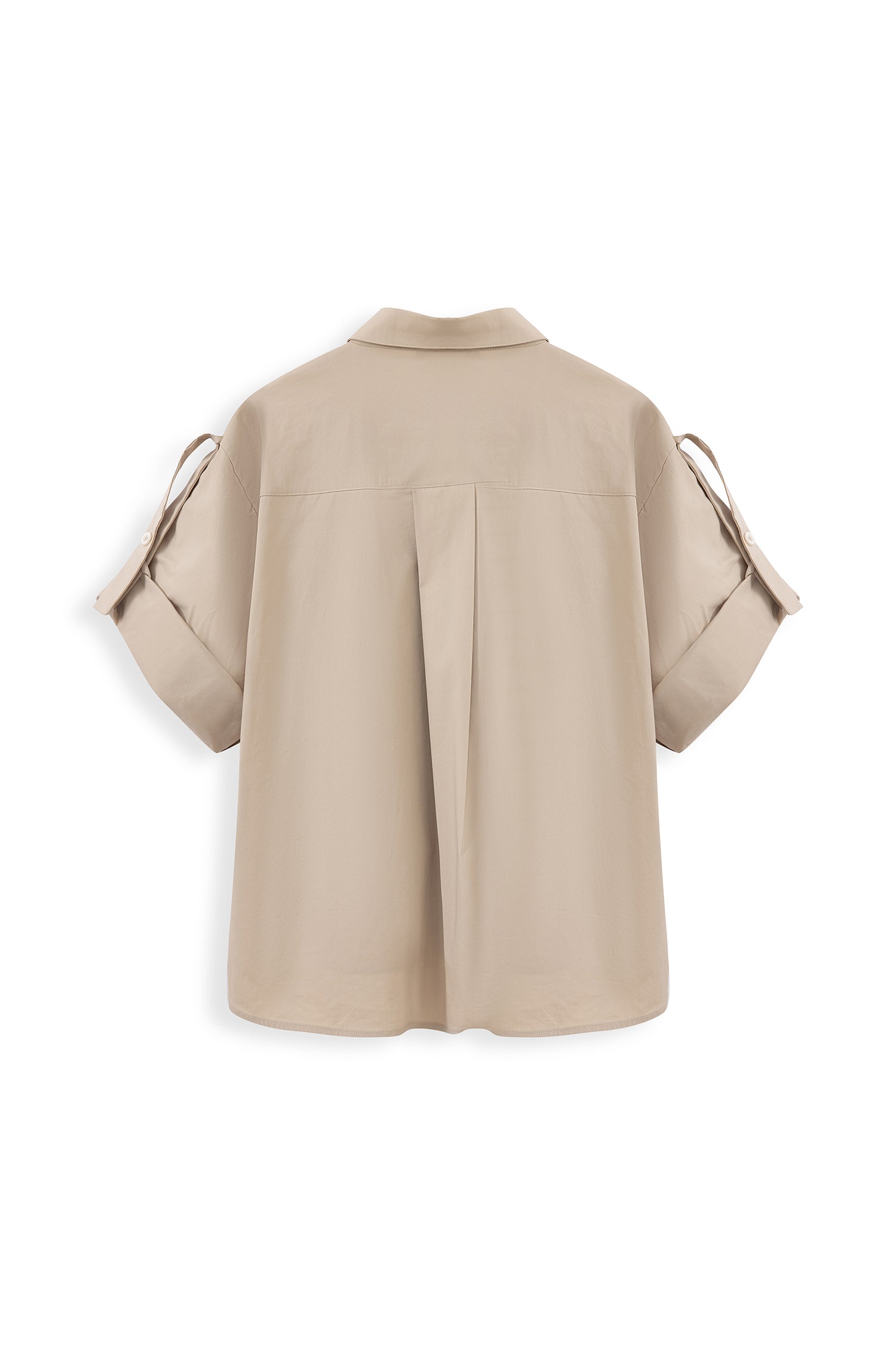 Epaulette-Strap Shirt