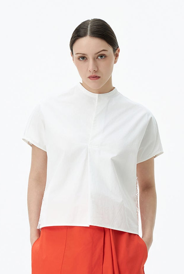 Boxy Lace Top