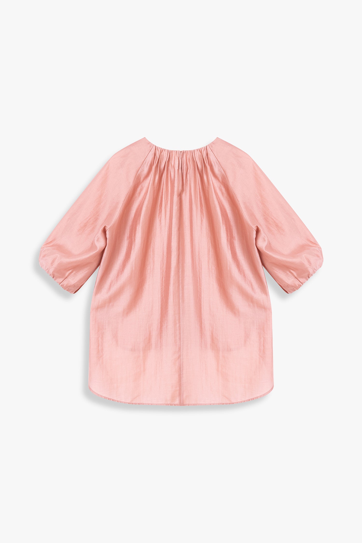 Balloon-sleeved Blouse