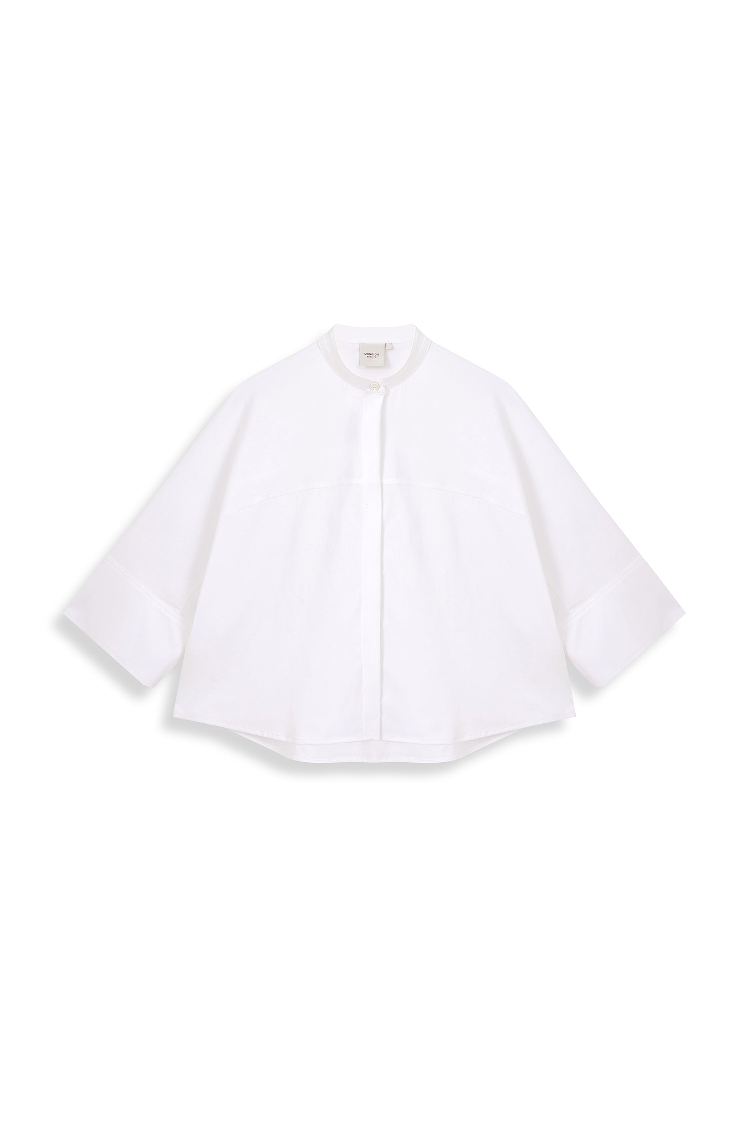 Bat-Wing Open Front Shirt