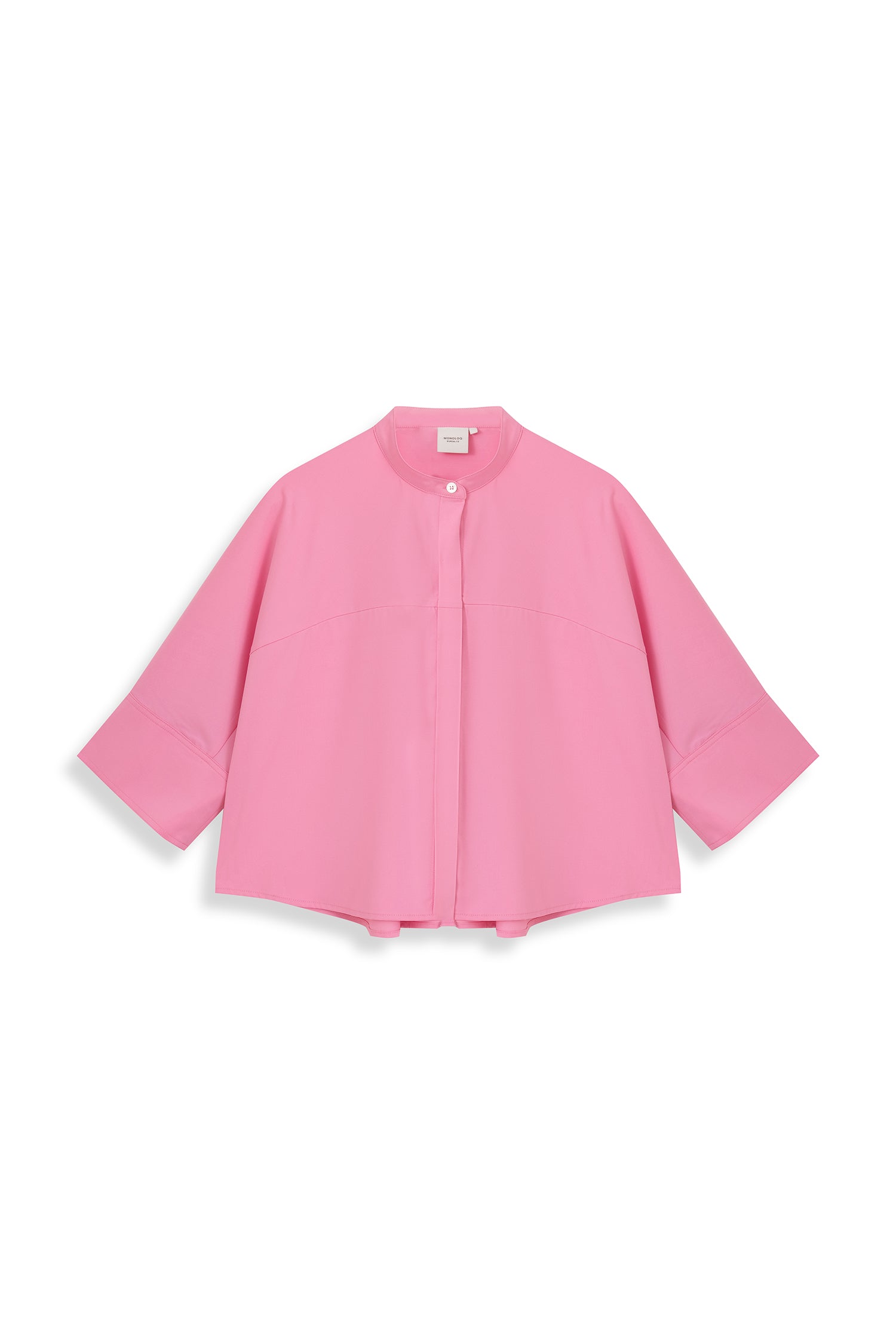 Bat-Wing Open Front Shirt