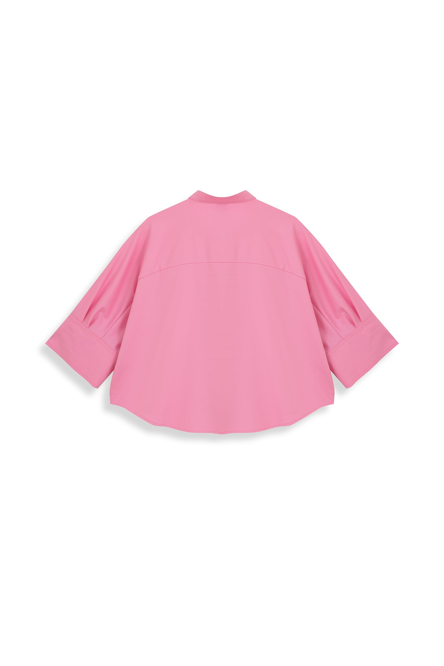 Bat-Wing Open Front Shirt
