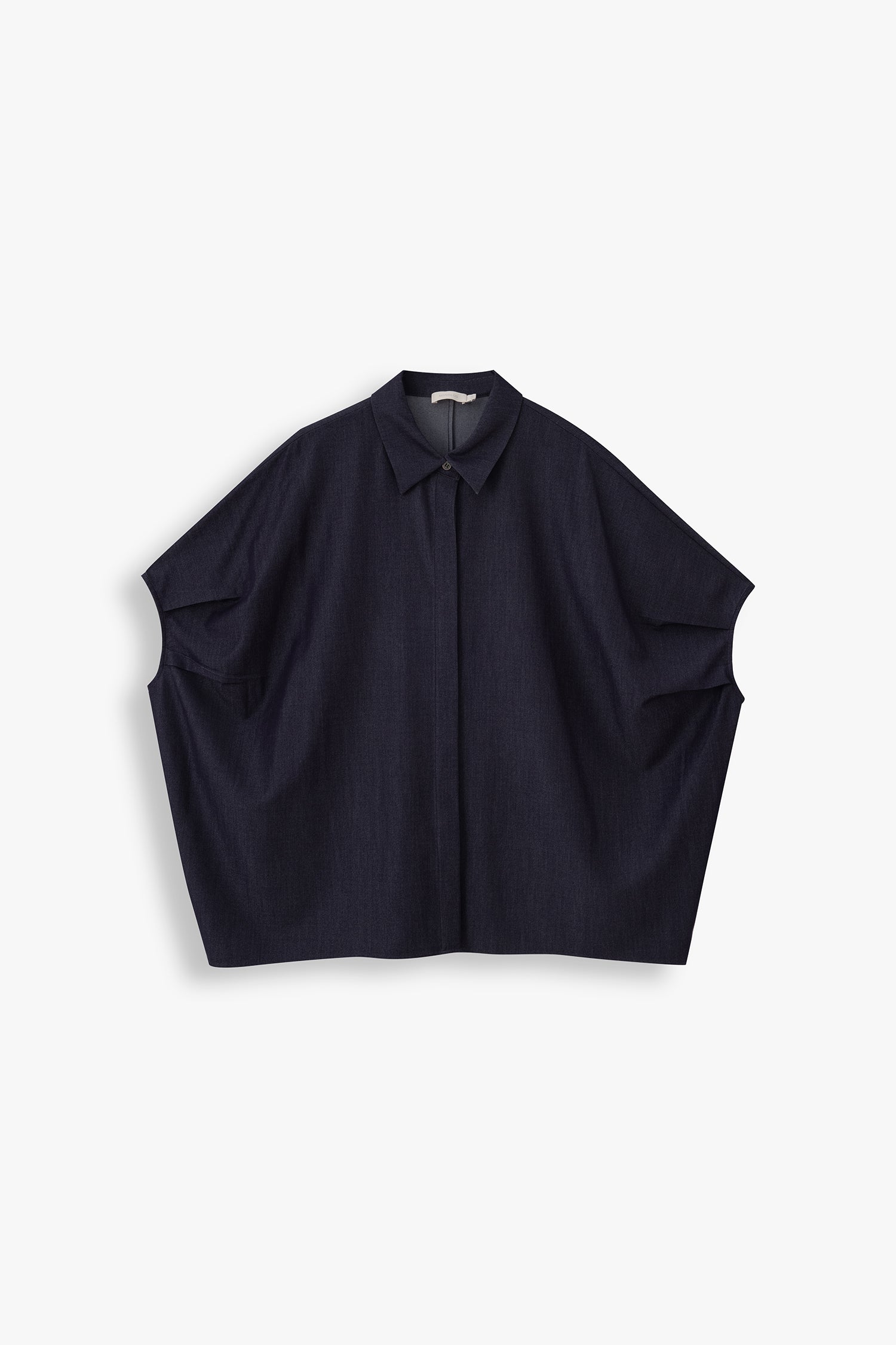 Valerie Boxy Chambrey Collar shirt