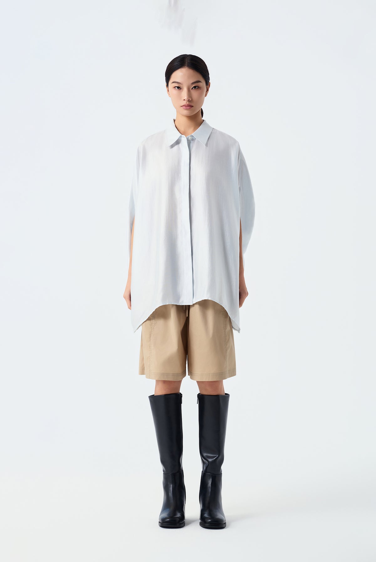Aubrey Oversized Button-up Shirt