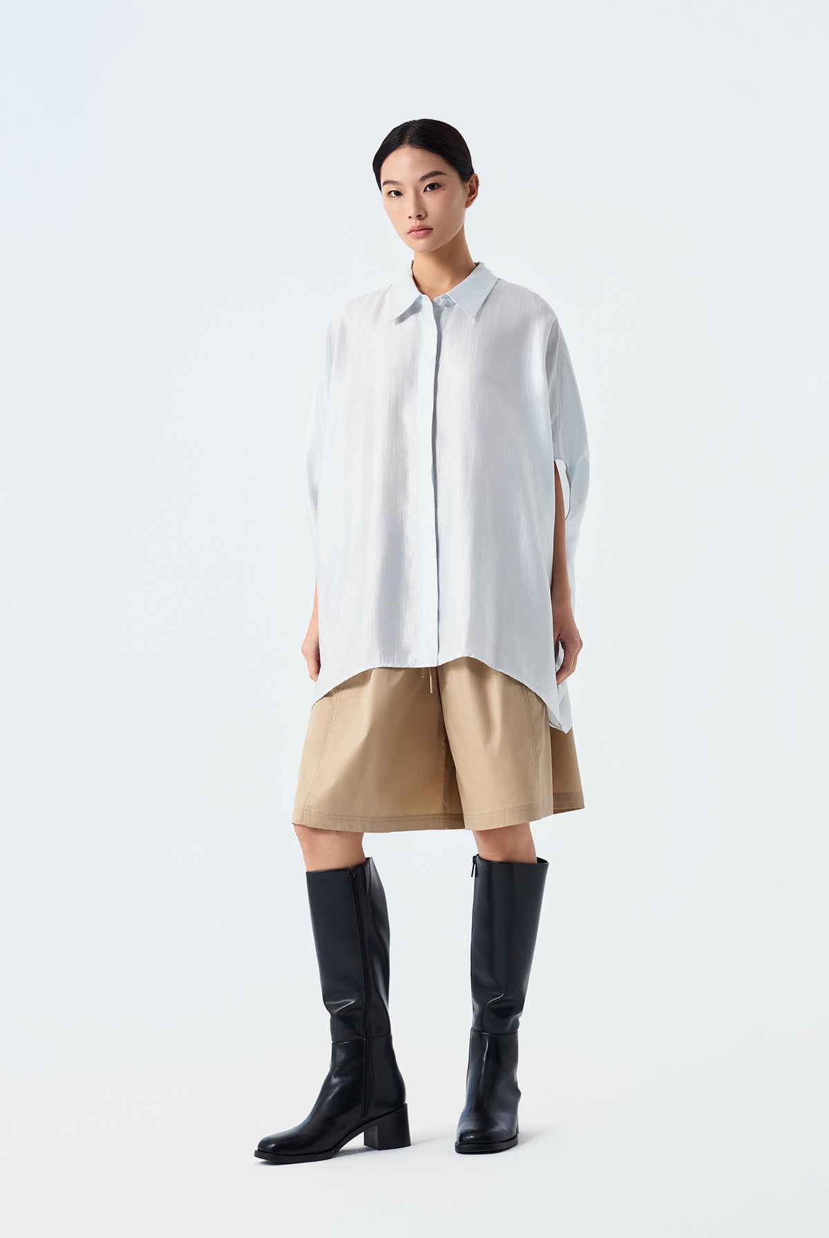 Aubrey Oversized Button-up Shirt