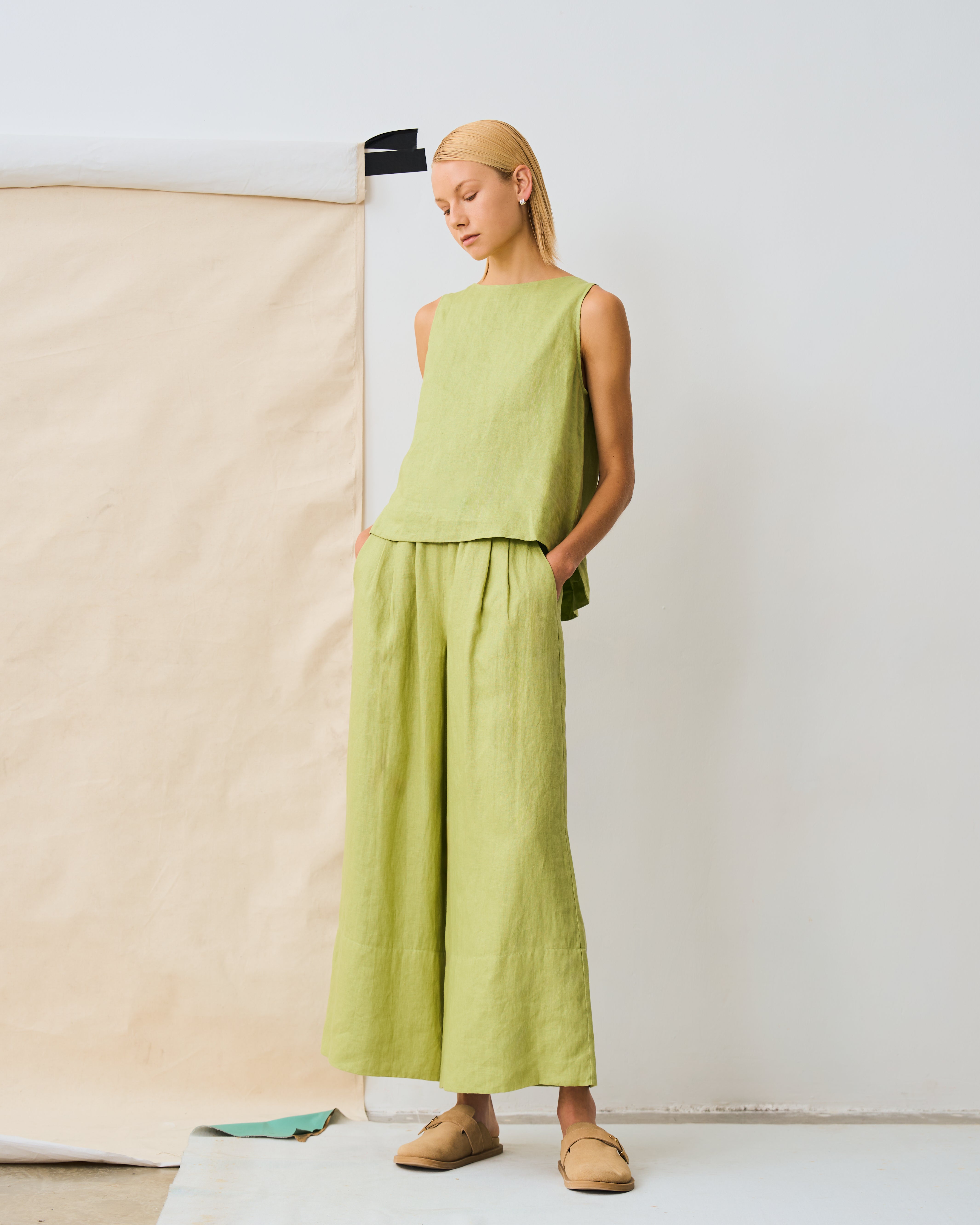 Relaxed Linen Trousers