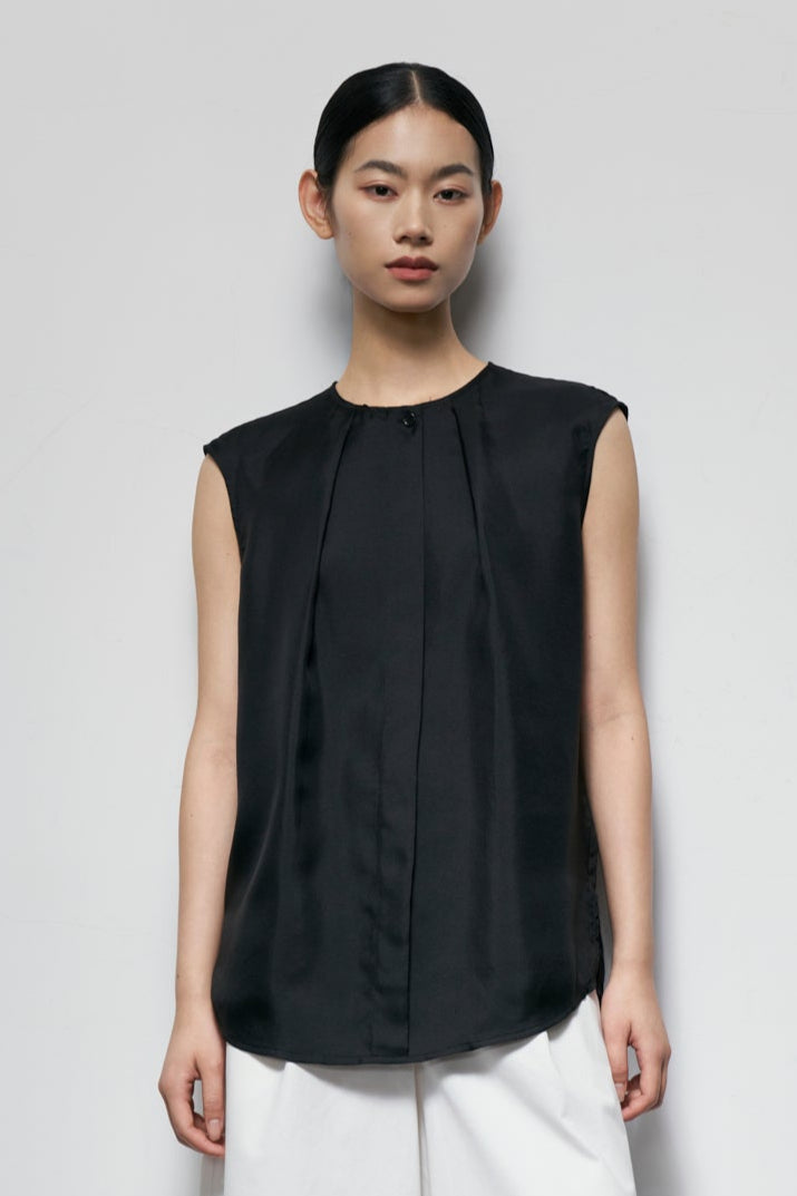 Concealed Placket Top