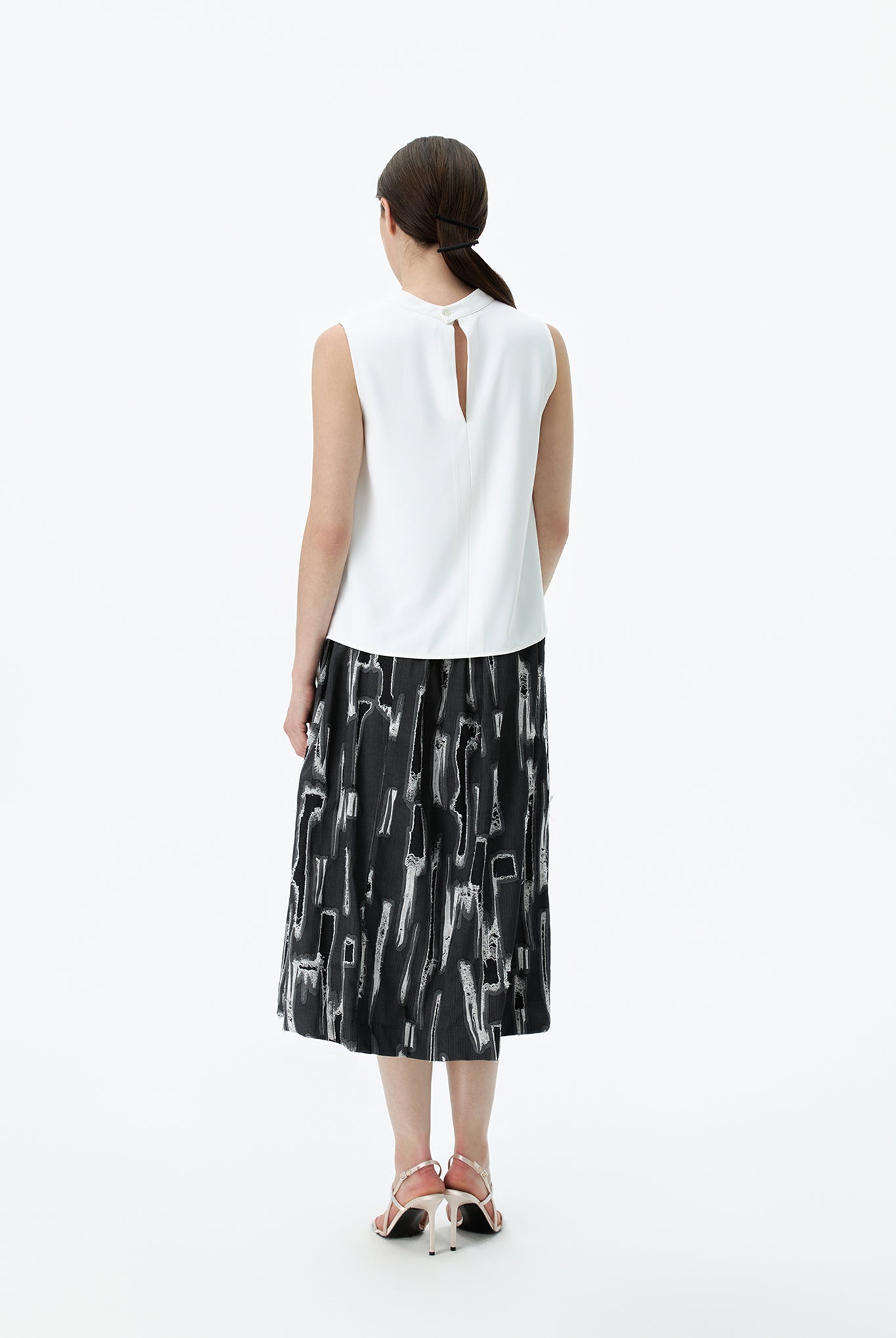 Asymmetric Sleeveless Top