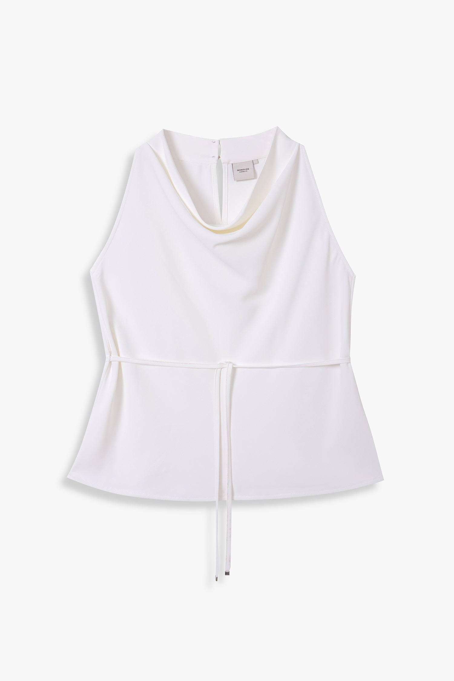 Mock Neck Blouson Top
