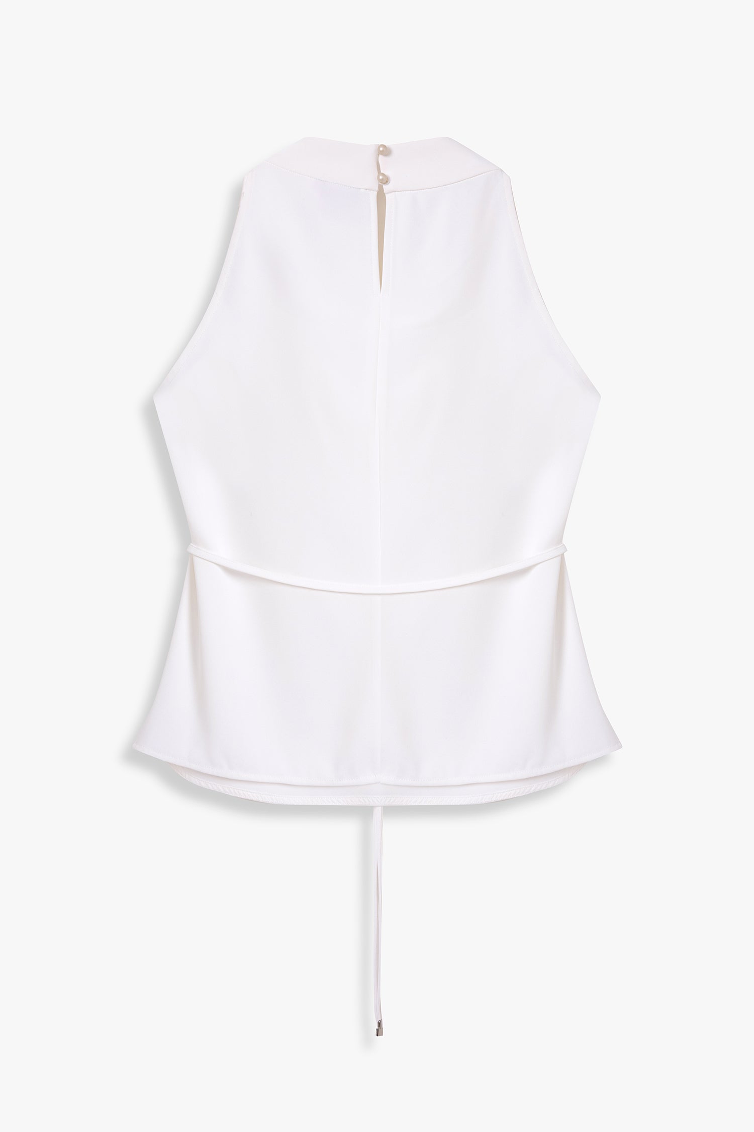 Mock Neck Blouson Top