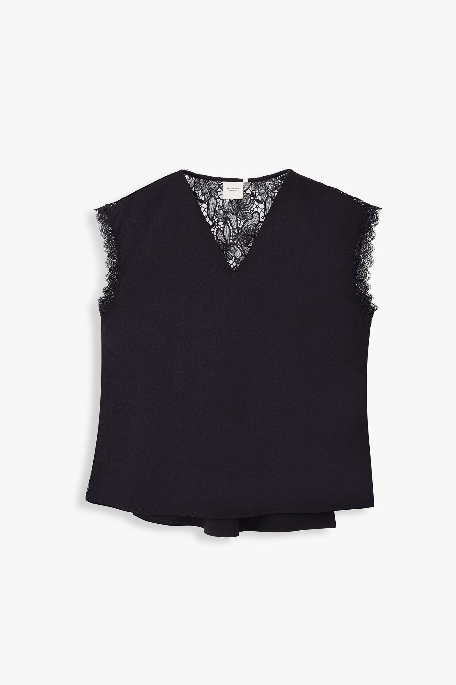 Cara Fine Lace Front Top