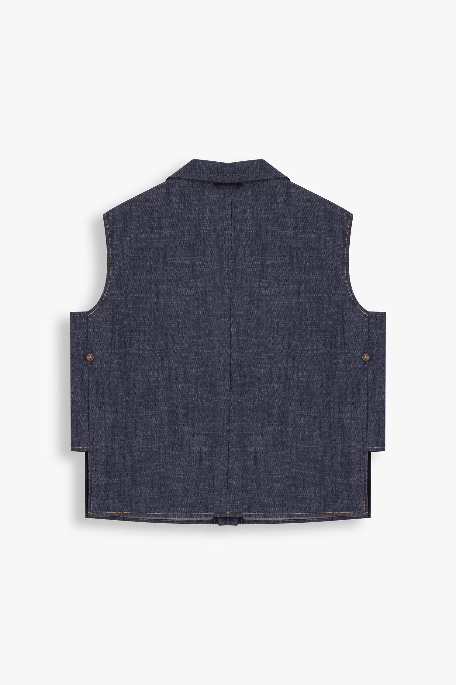 Hazel Denim Sleeveless Shirt
