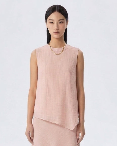 Charlie Sleeveless Asymmetric Top