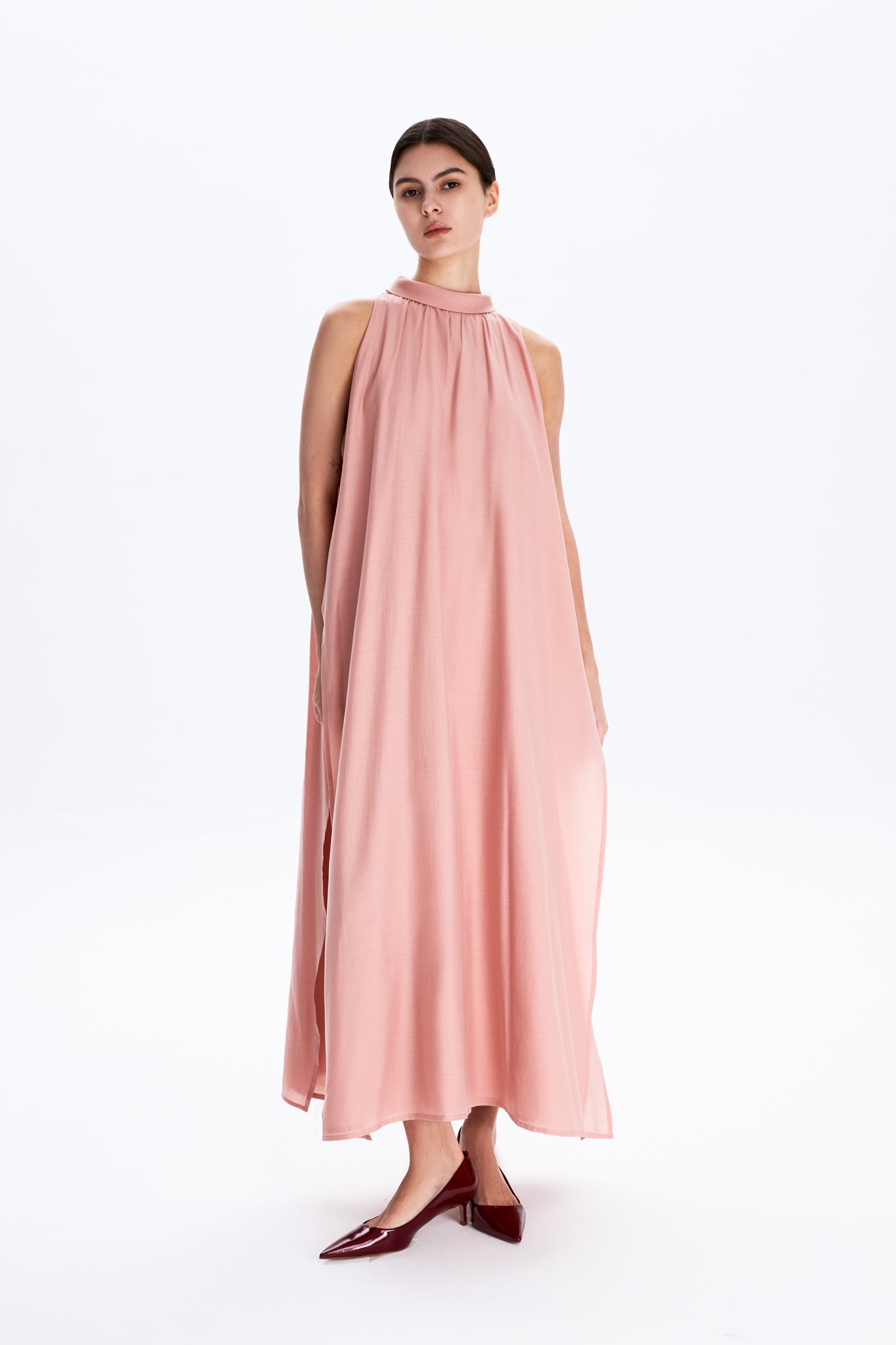 Back Neck Tie-Strap Dress