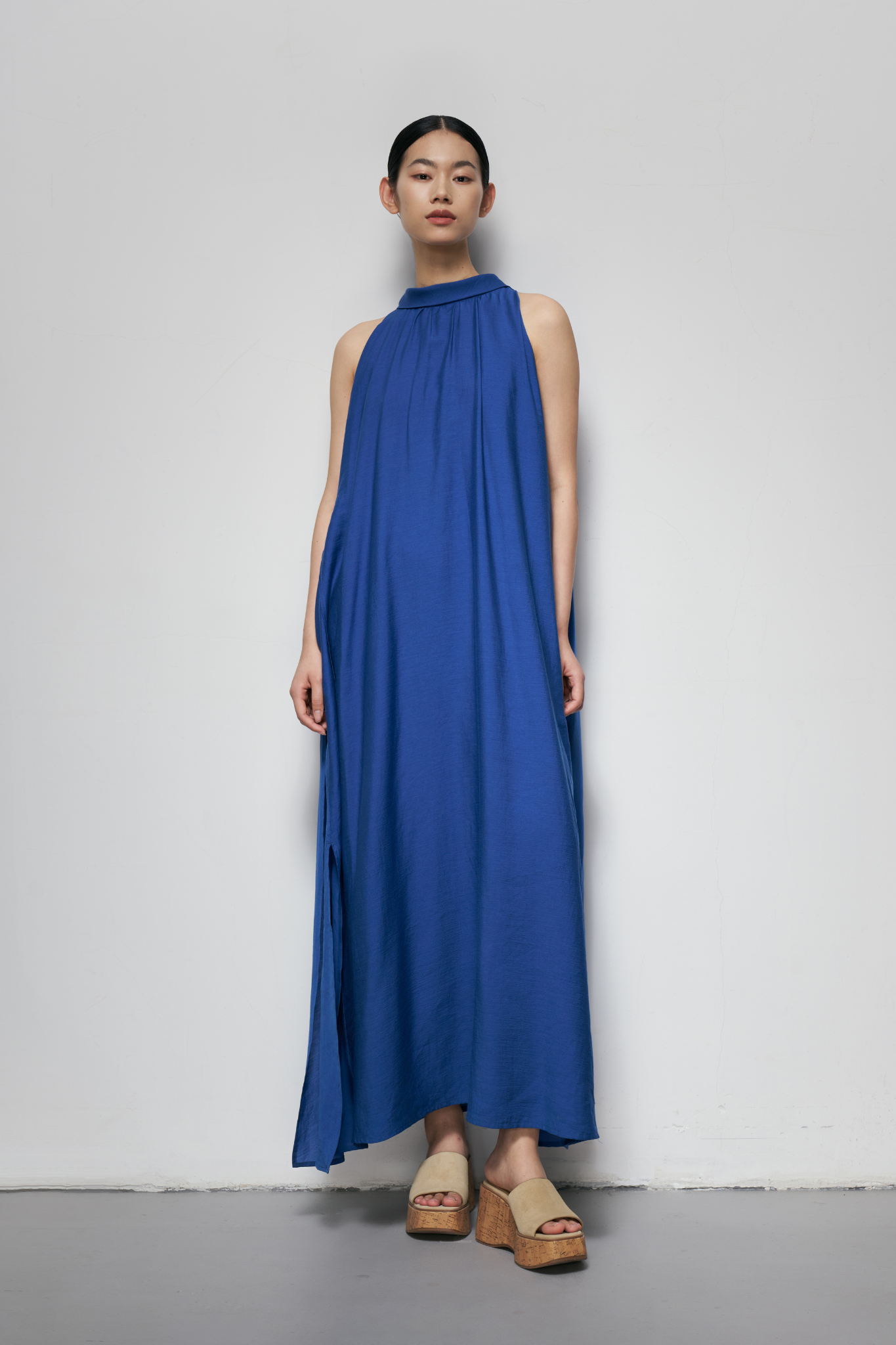 Back Neck Tie-Strap Dress