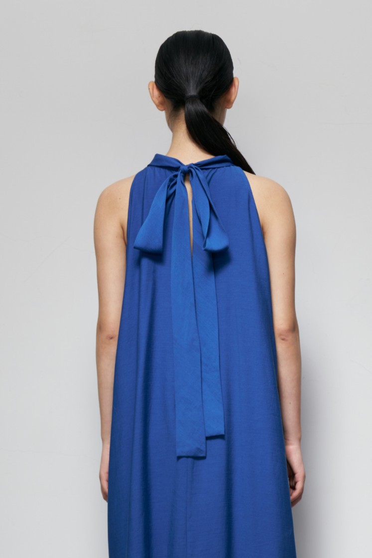 Back Neck Tie-Strap Dress