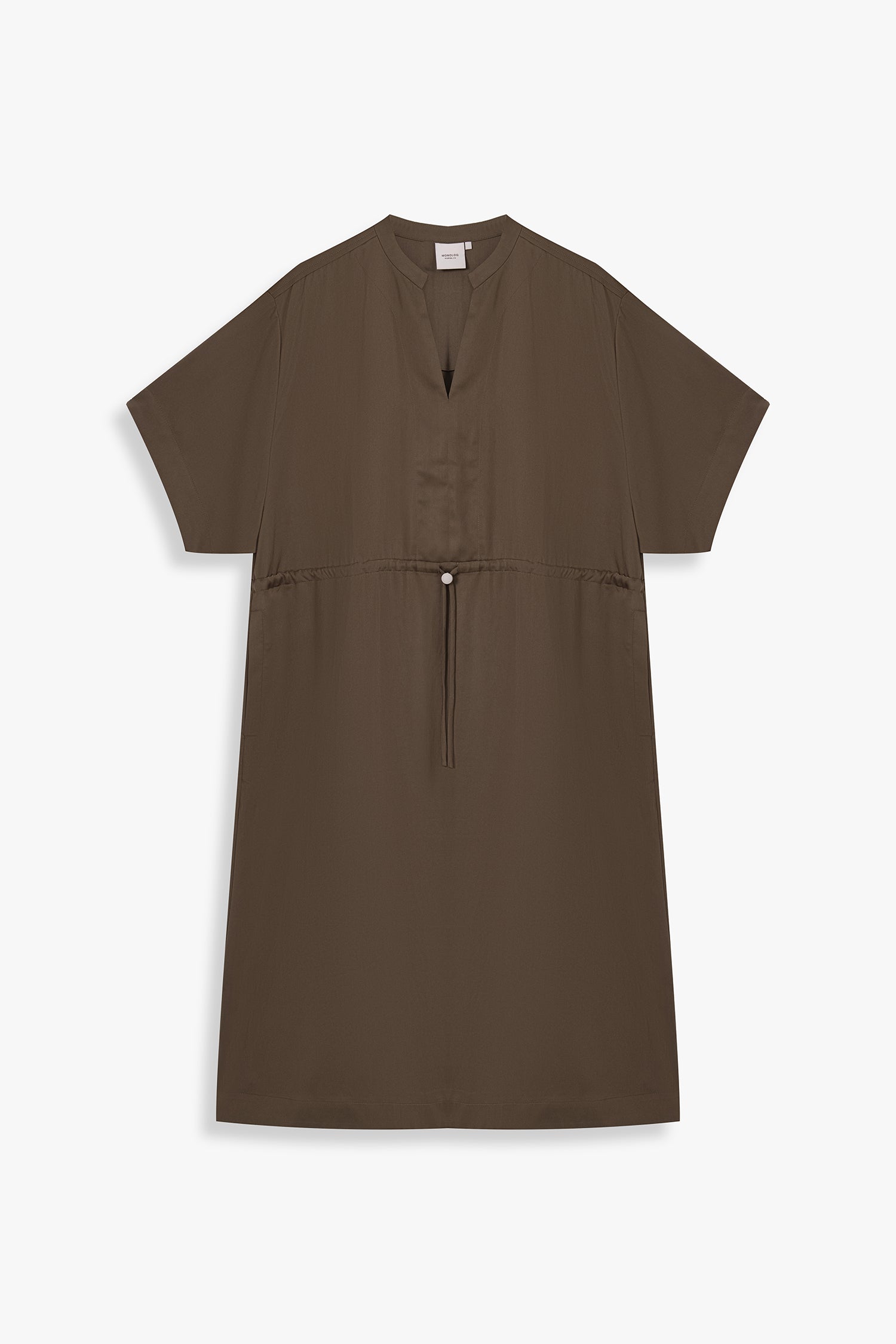Drawstring Long Sleeved Dress